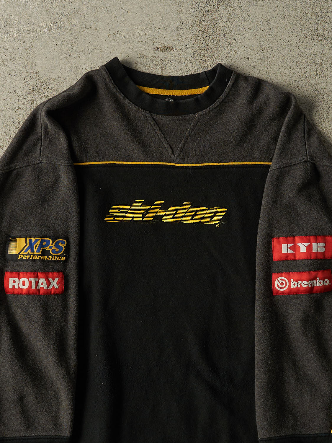 Vintage Y2K Black Ski-Doo Crewneck (L)