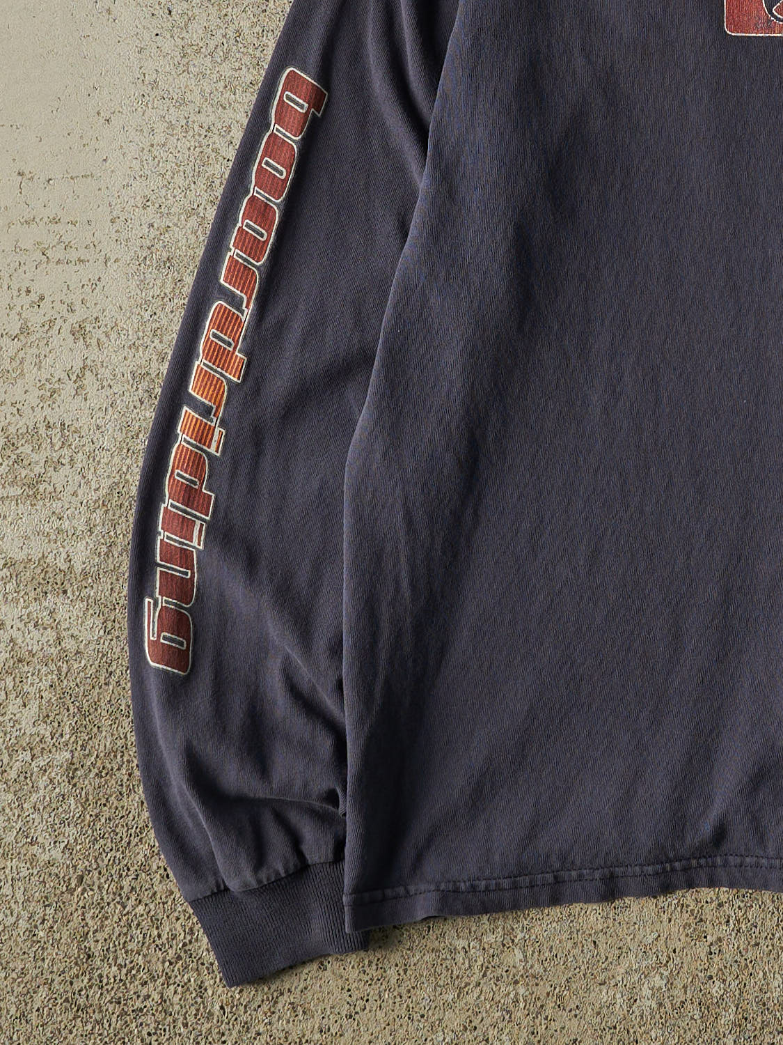 Vintage Y2K Navy Blue Quiksilver Long Sleeve (XS/S)
