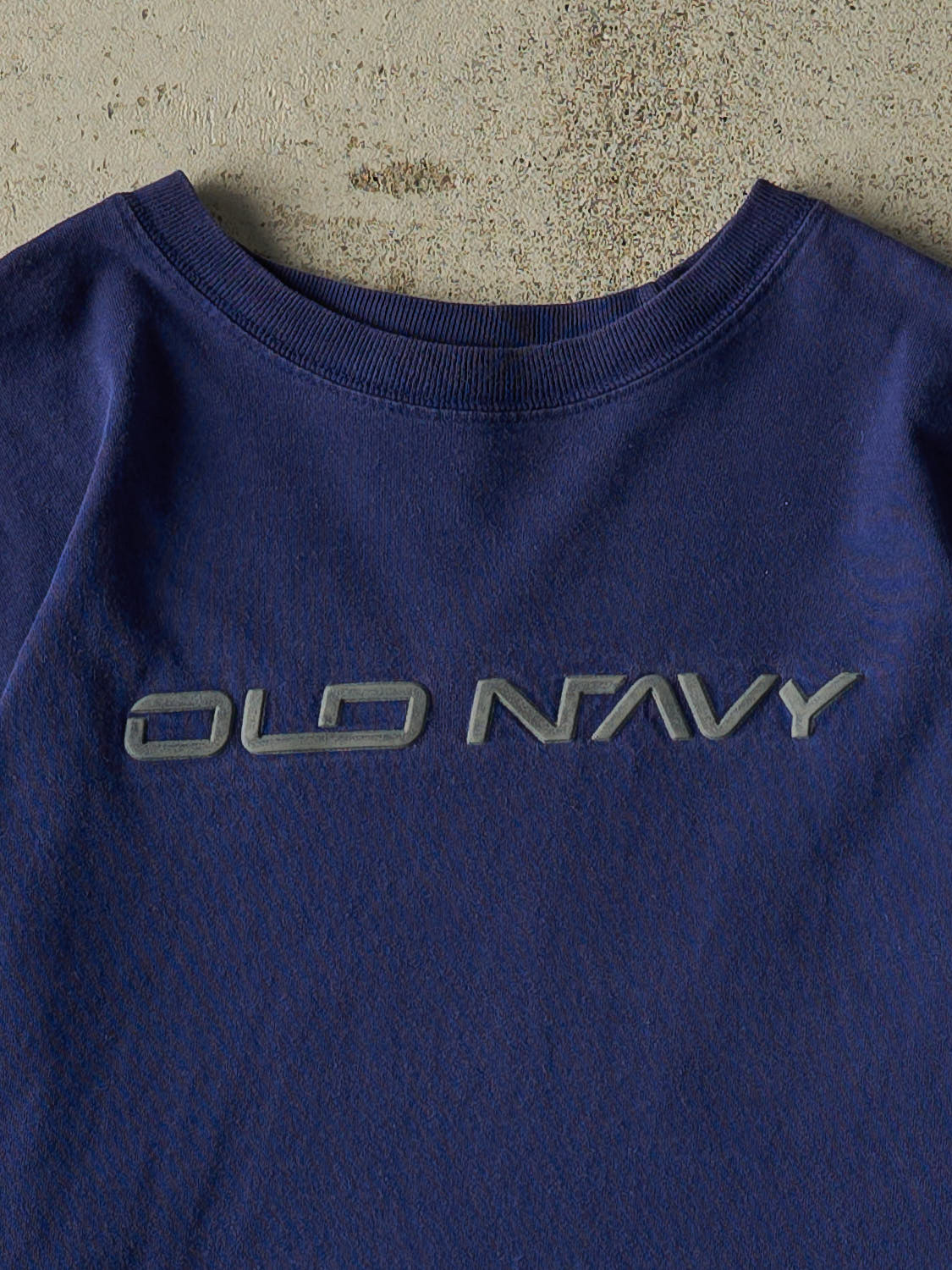 Vintage Y2K Blue Old Navy Logo Long Sleeve (M)