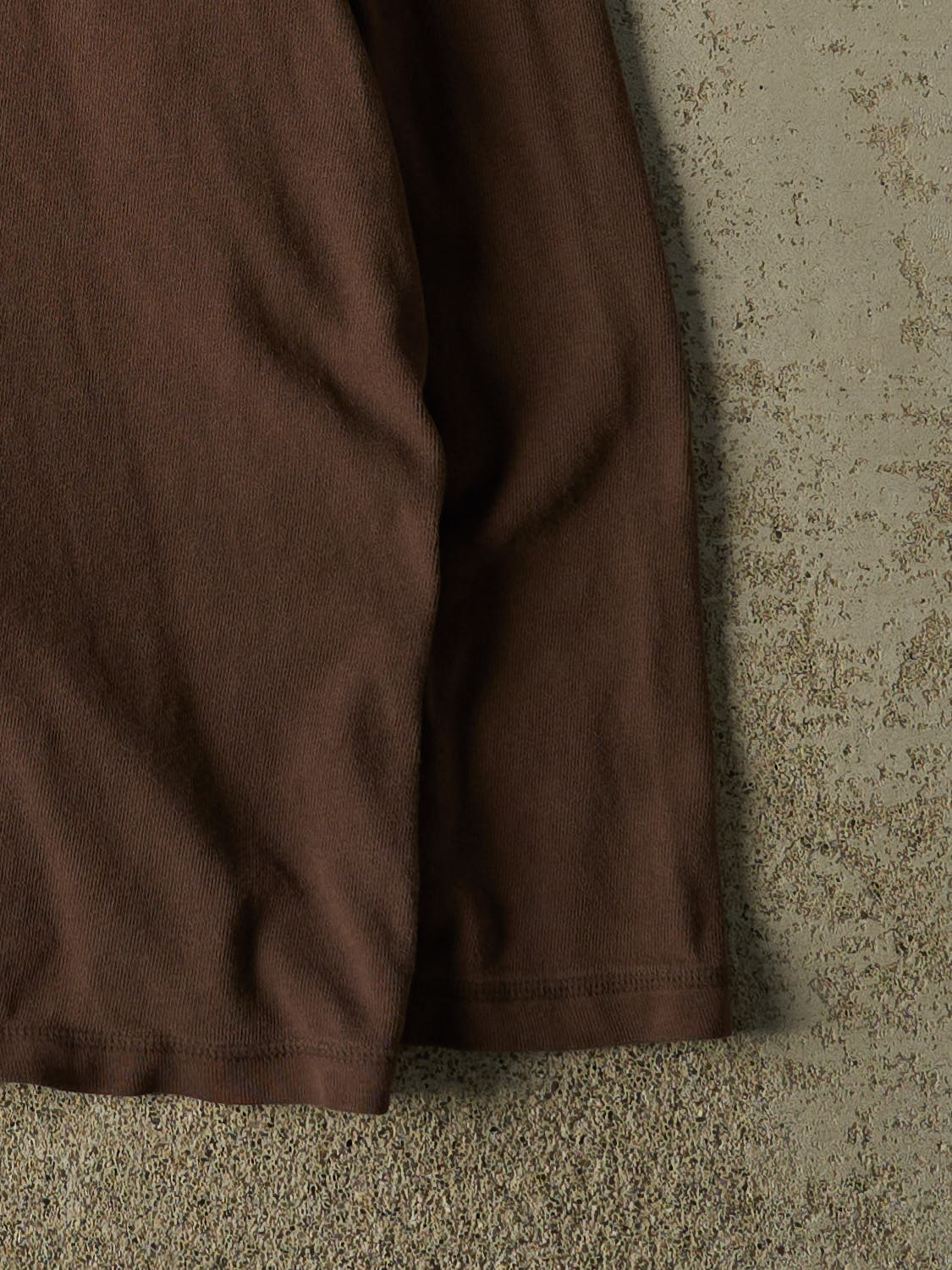 Vintage Y2K Brown Old Navy Embroidered Long Sleeve (L/XL)