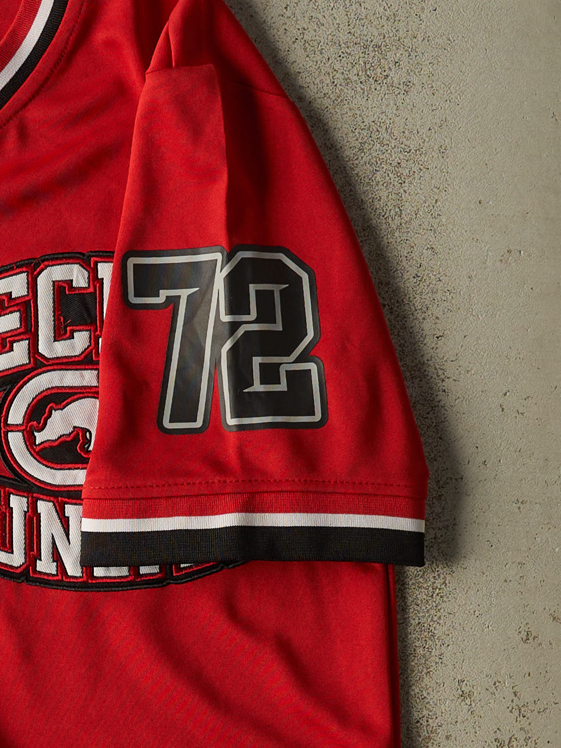 Vintage Y2K Red Ecko Baseball Jersey (L/XL)
