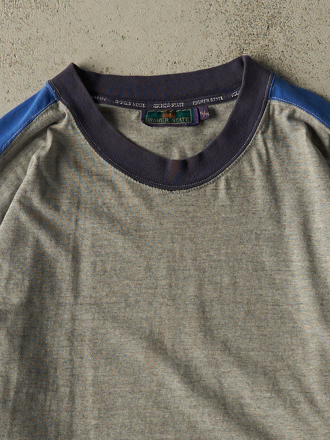 Vintage Y2K Grey Higher State Long Sleeve (XL/XXL)