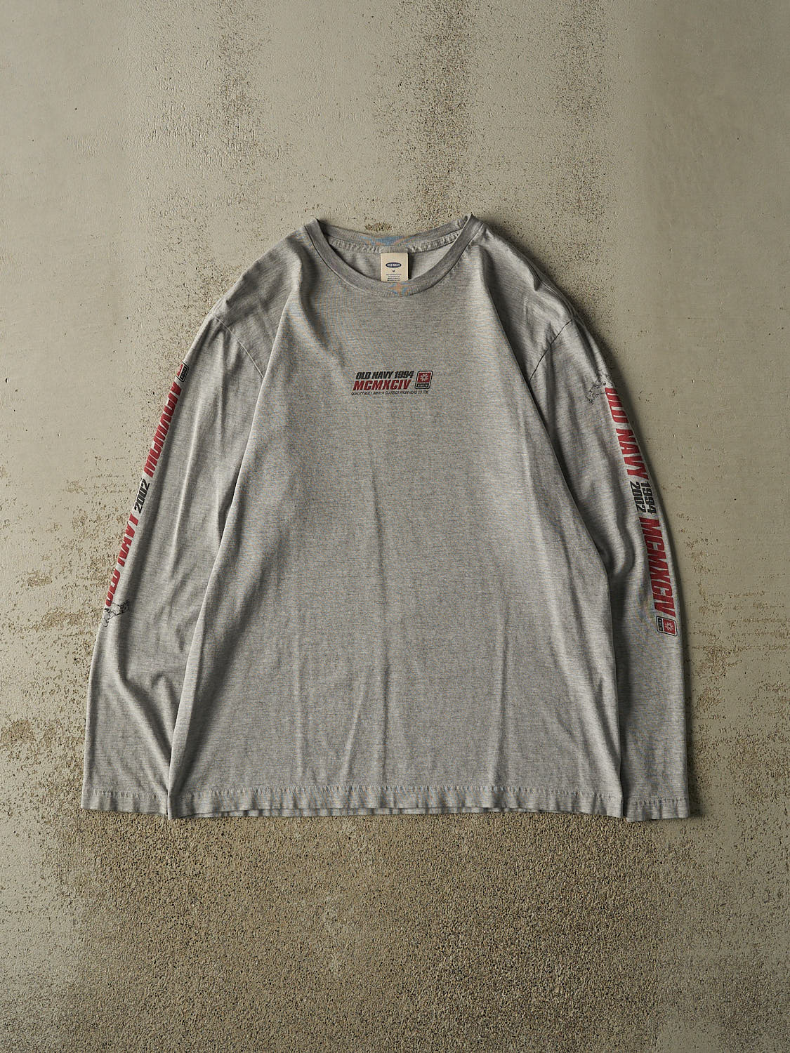 Vintage Y2K Grey Old Navy Long Sleeve (L)