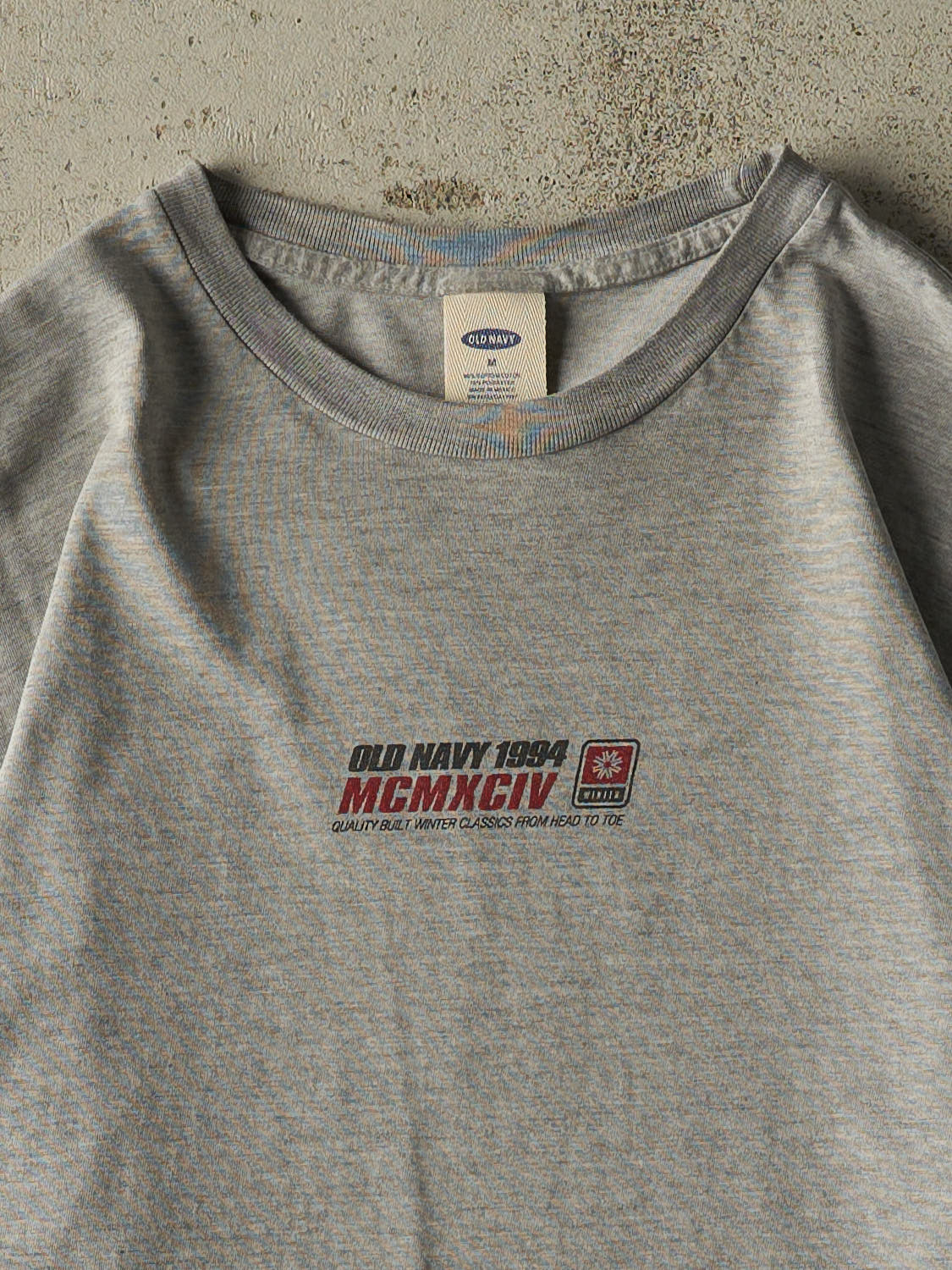 Vintage Y2K Grey Old Navy Long Sleeve (L)