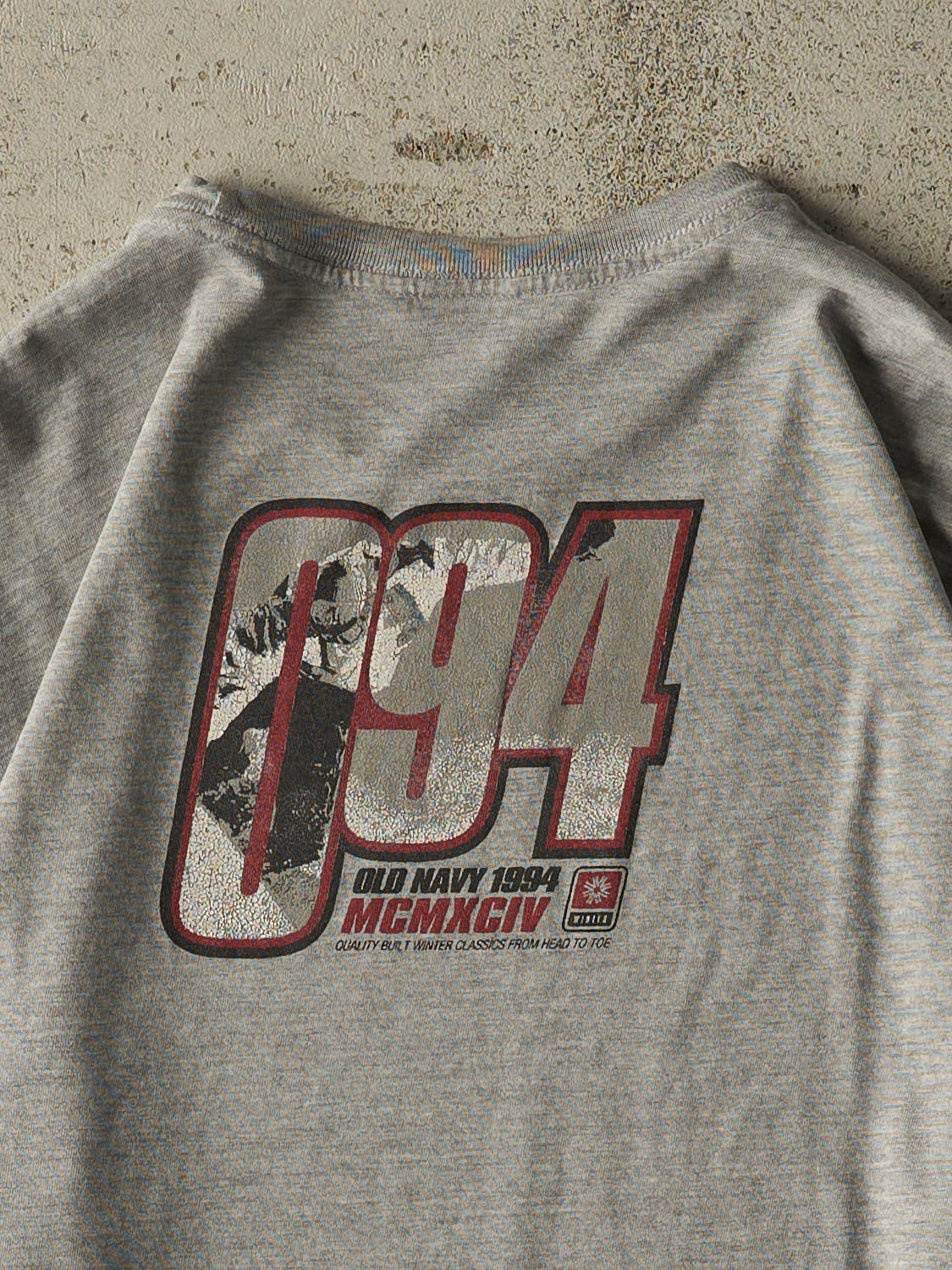 Vintage Y2K Grey Old Navy Long Sleeve (L)