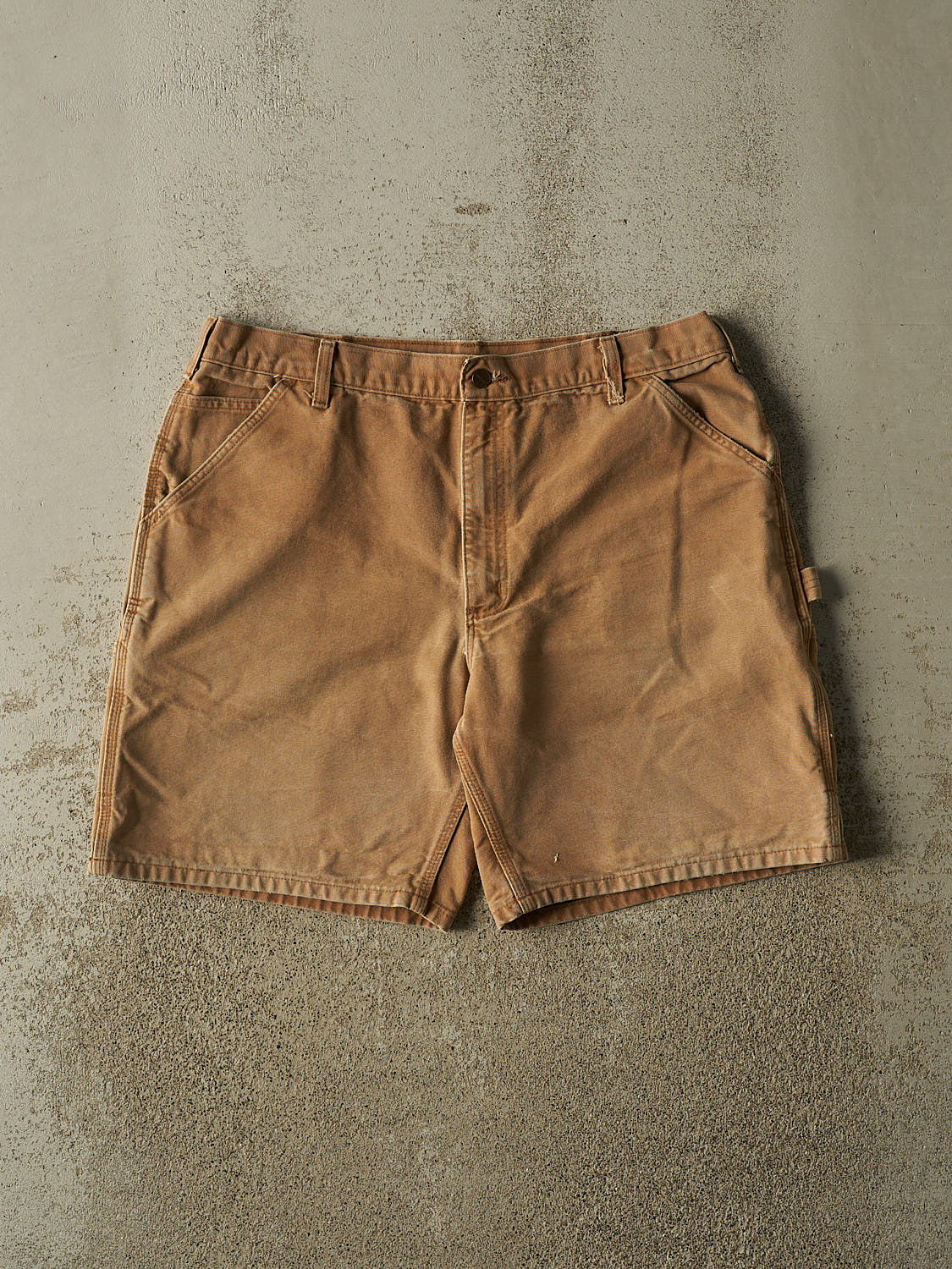 Vintage Y2K Beige Carhartt Carpenter Shorts (36x8.5)