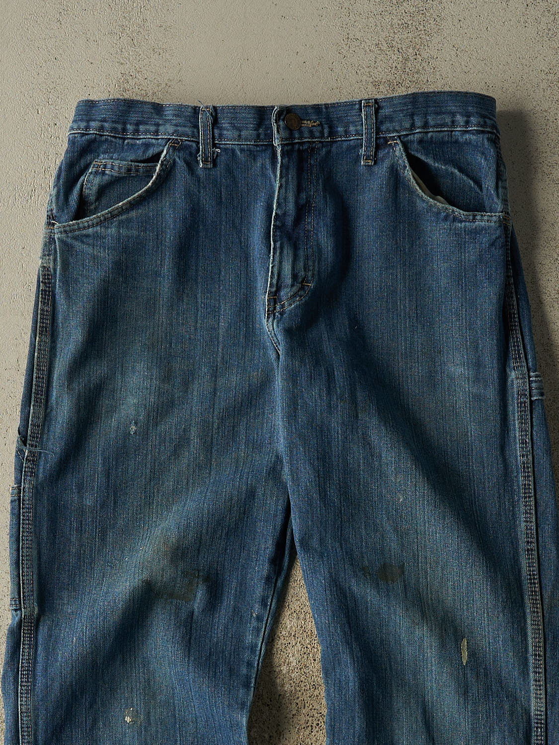 Vintage Y2K Dark Wash Dickies Carpenter Jeans (34x29.5)