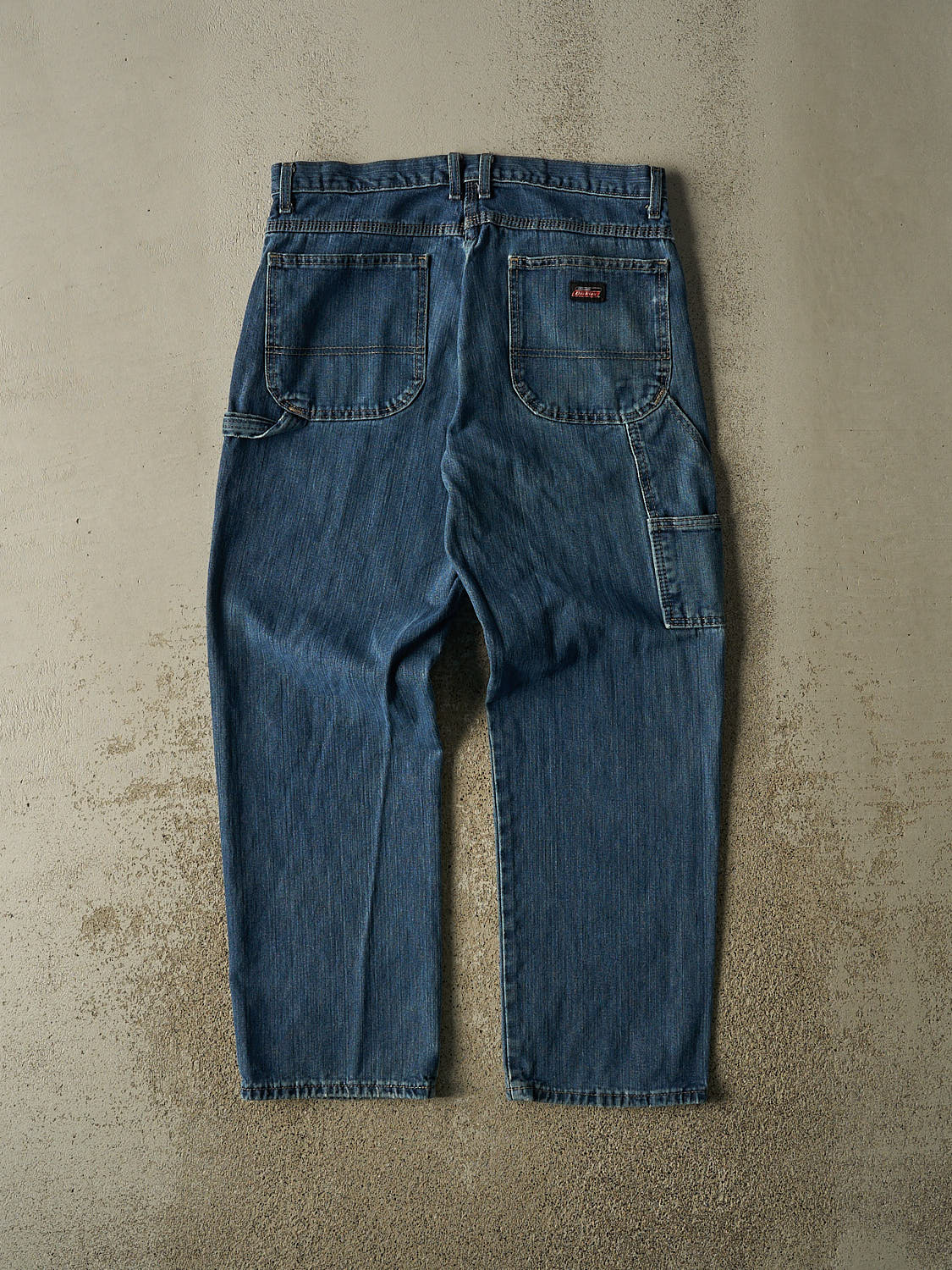Vintage Y2K Dark Wash Dickies Carpenter Jeans (34x29.5)