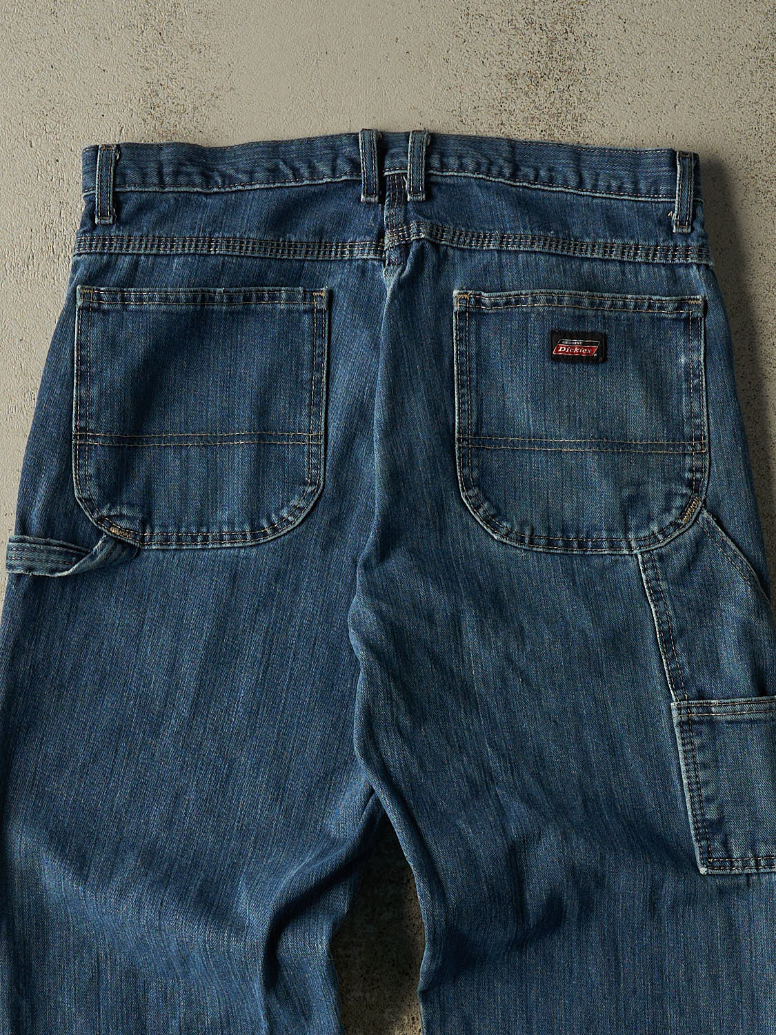 Vintage Y2K Dark Wash Dickies Carpenter Jeans (34x29.5)