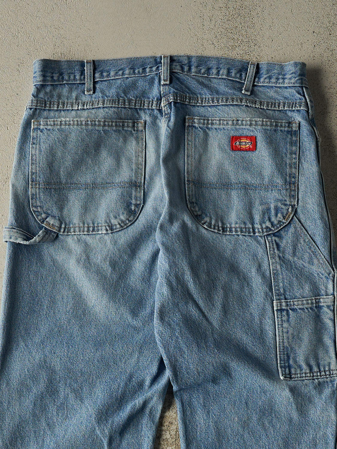 Vintage 90s Light Wash Dickies Carpenter Jeans (33x30)