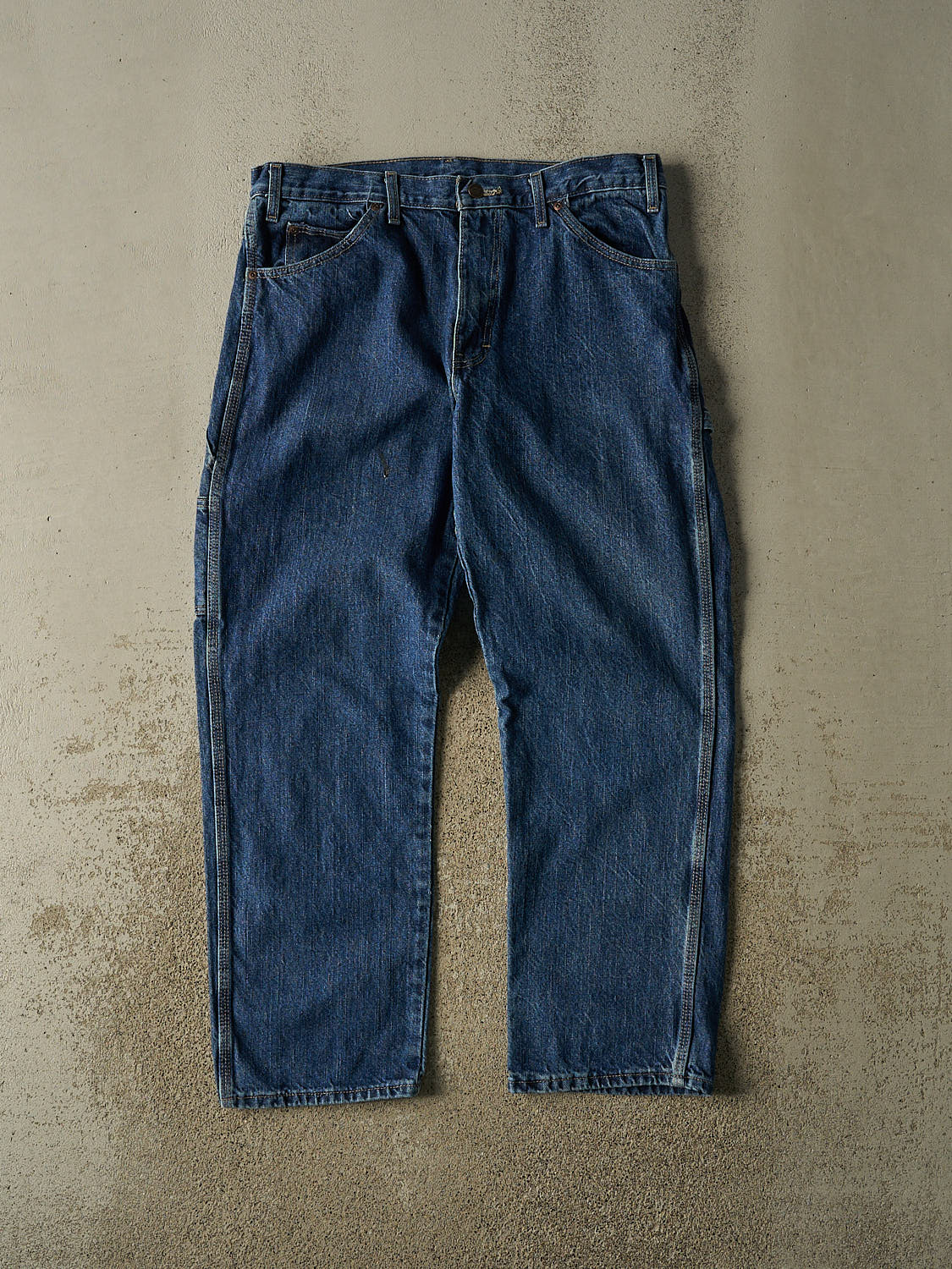 Vintage 90s Dark Wash Dickies Carpenter Jeans (34x30)