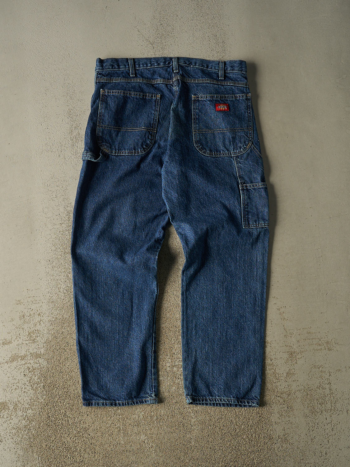 Vintage 90s Dark Wash Dickies Carpenter Jeans (34x30)