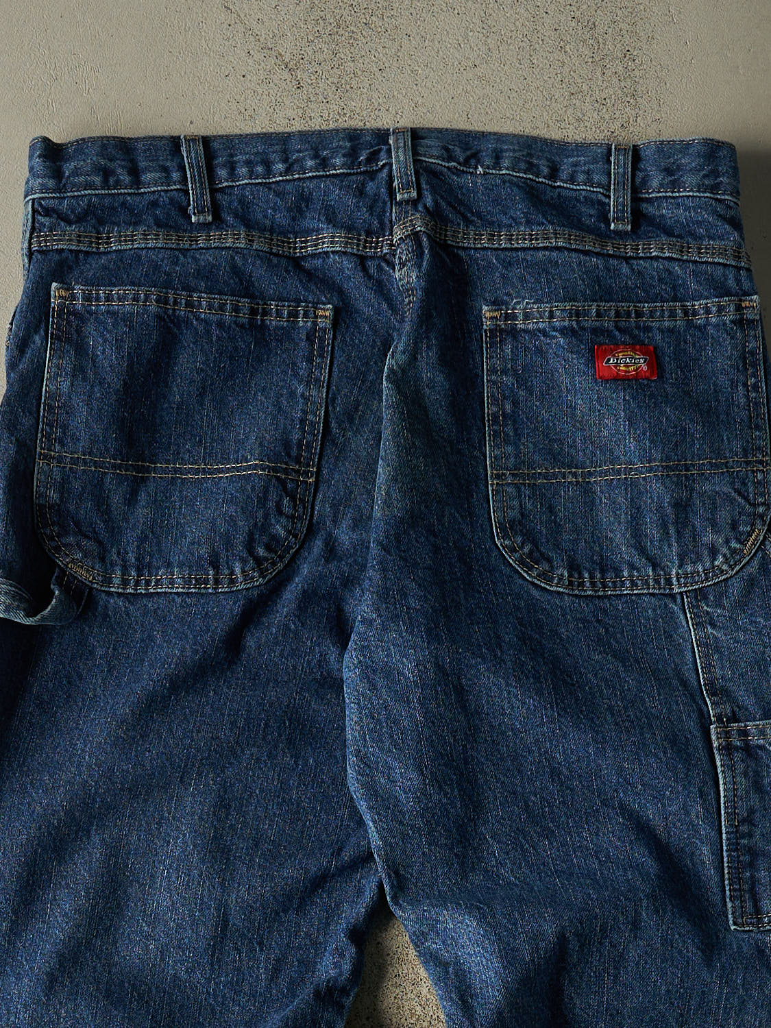 Vintage 90s Dark Wash Dickies Carpenter Jeans (34x30)