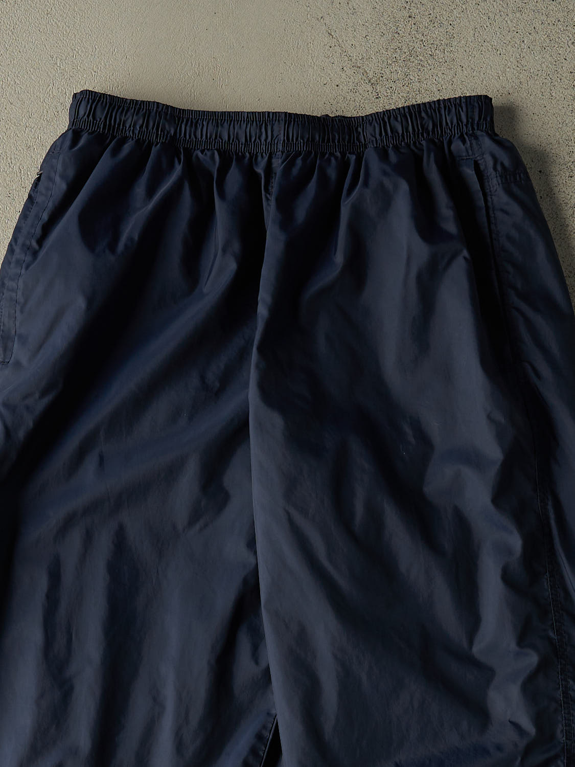 Vintage 90s Navy Blue Nike Track Pants (29x32)