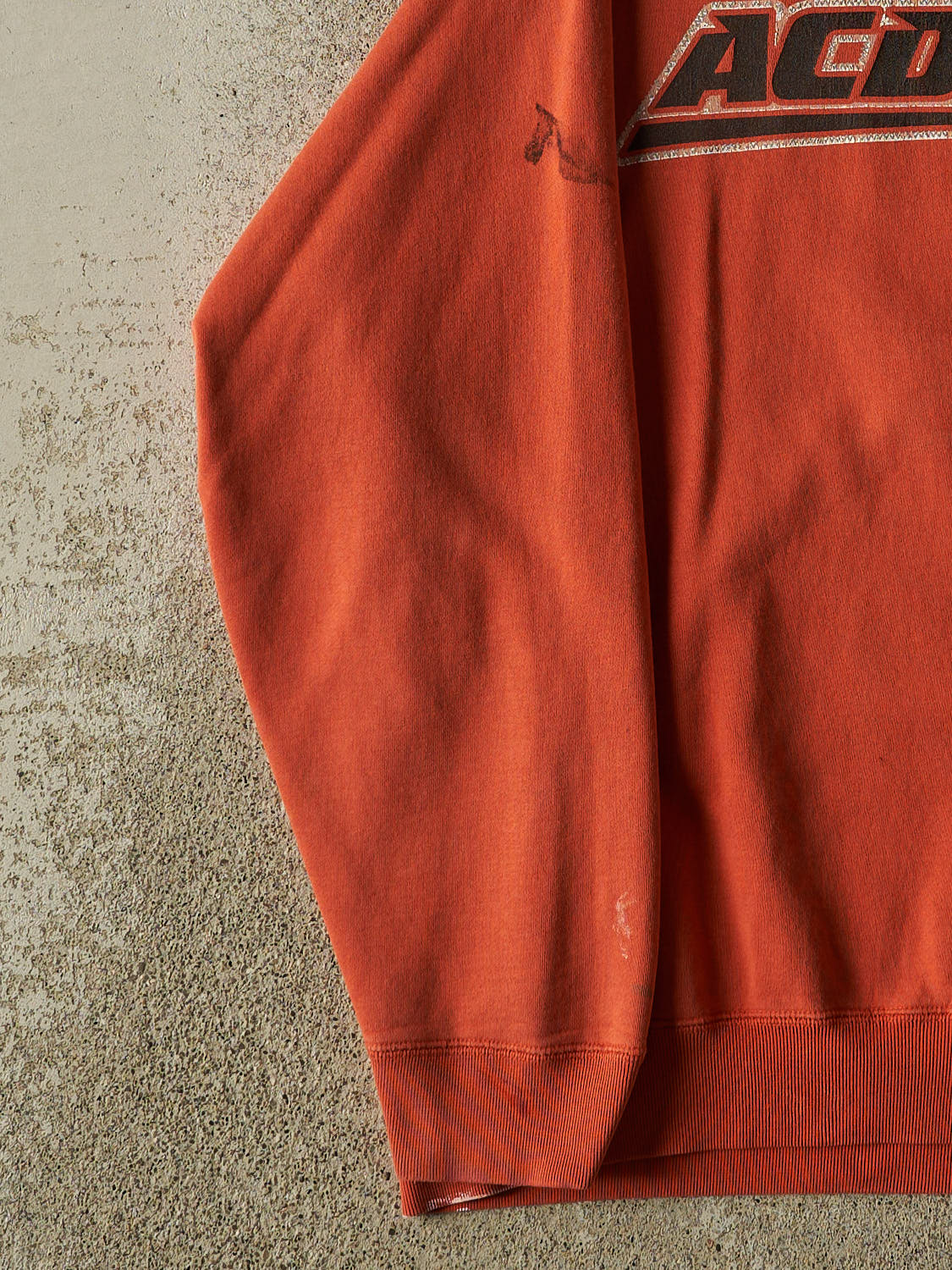 Vintage Y2K Orange AC Delco Crewneck (XL)