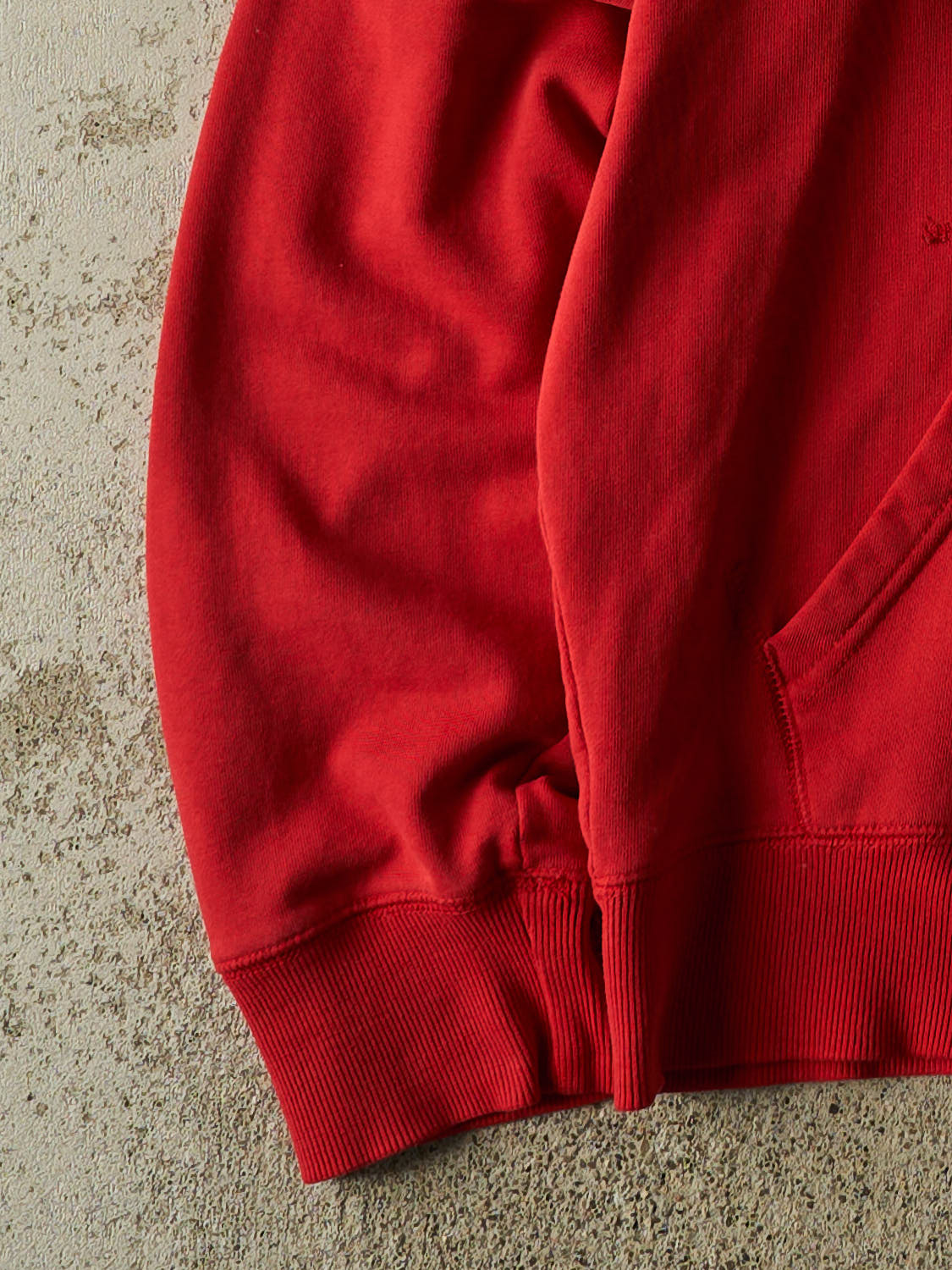 Vintage Y2K Red Ecko Embroidered Hoodie (L/XL)