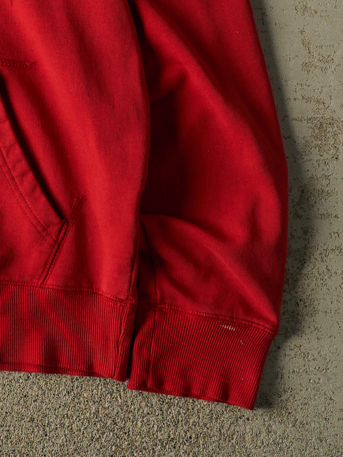 Vintage Y2K Red Ecko Embroidered Hoodie (L/XL)