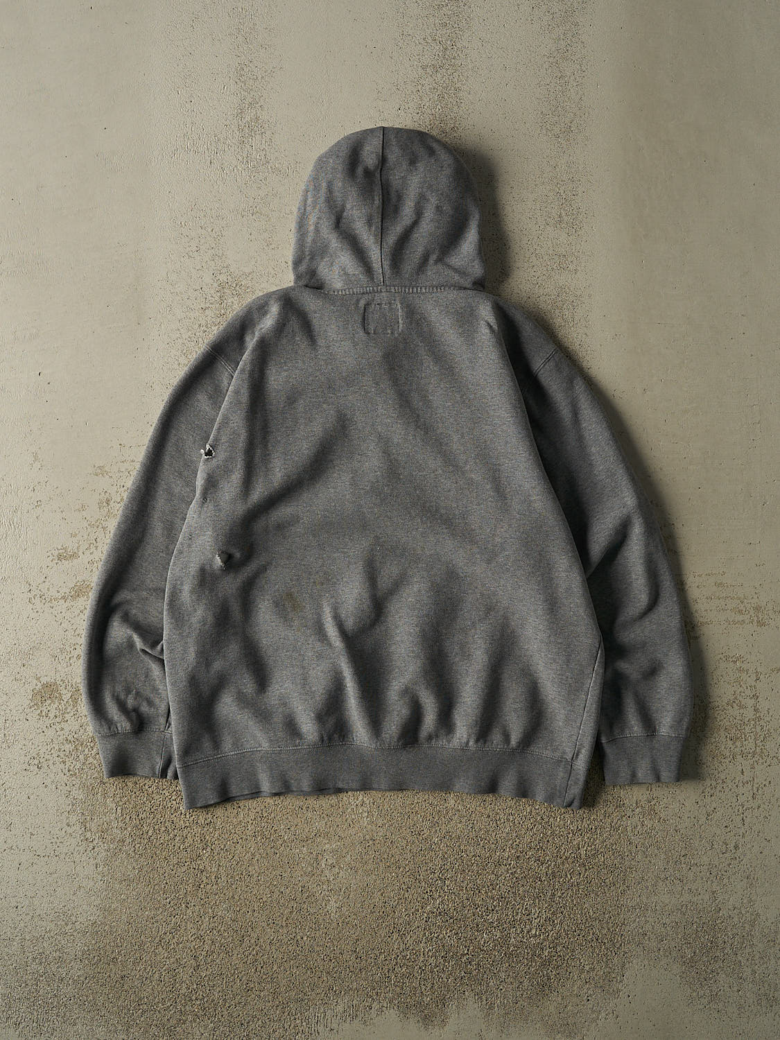 Vintage Y2K Grey Fox Racing Embroidered Hoodie (M/L)