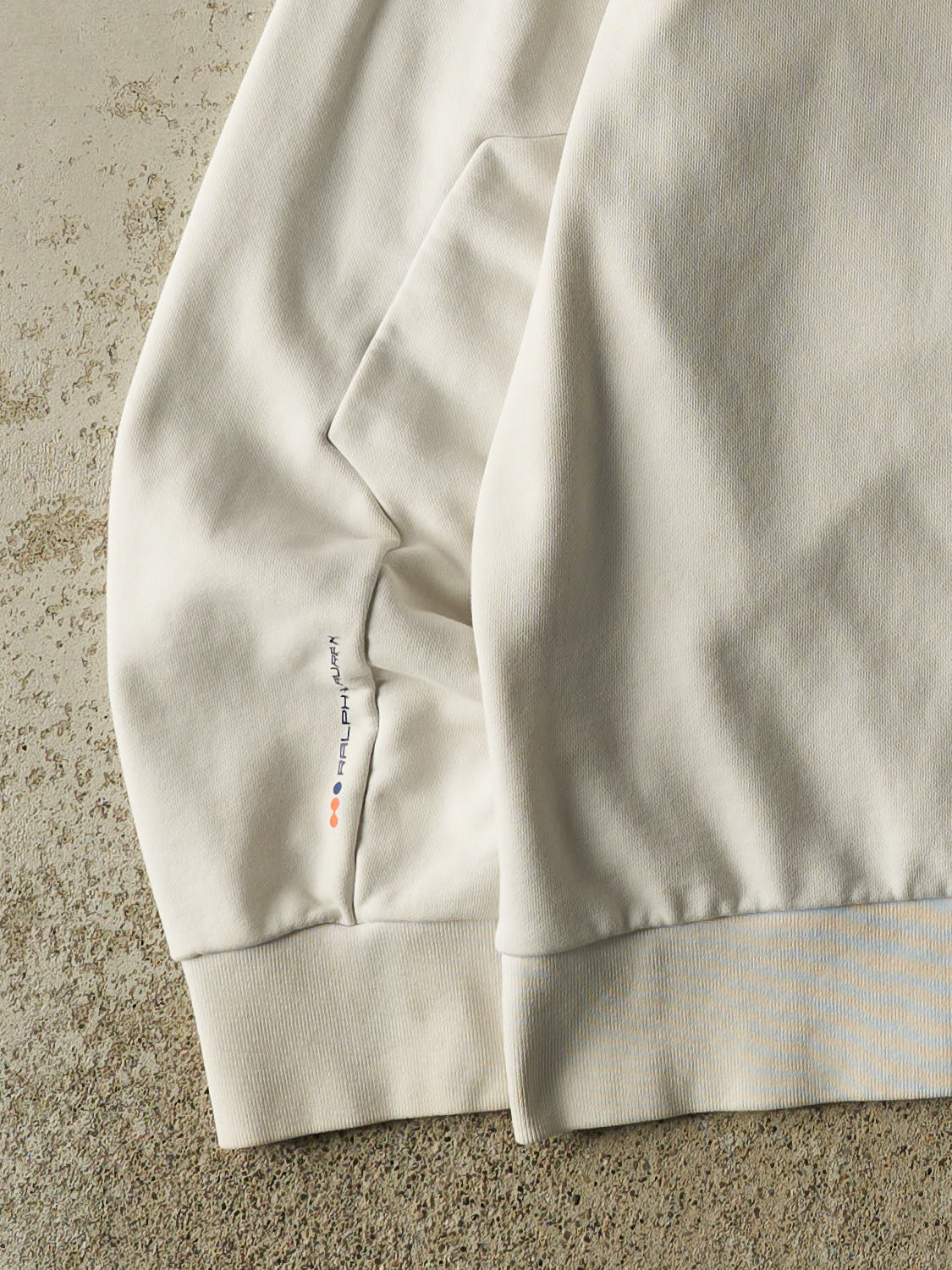 Vintage Y2K White Ralph Lauren RLX Sailing Quarter Zip (XL/XXL)