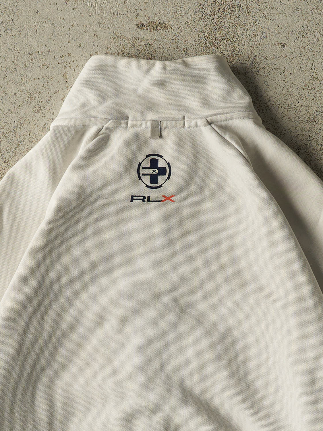 Vintage Y2K White Ralph Lauren RLX Sailing Quarter Zip (XL/XXL)