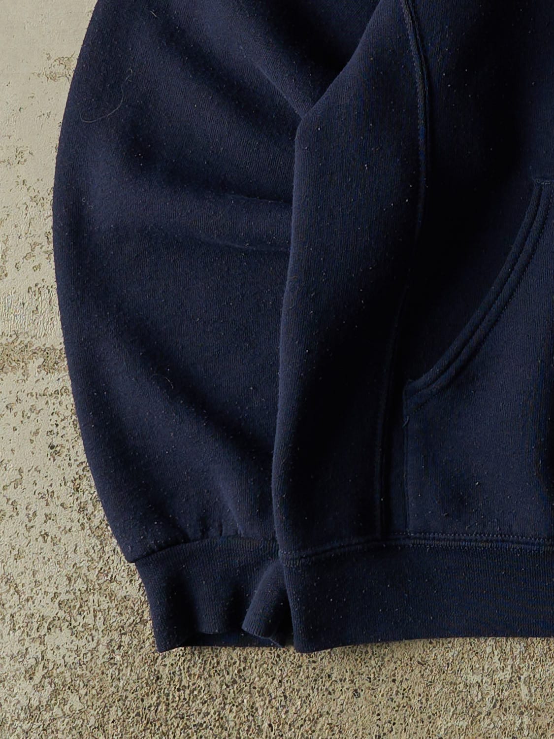 Vintage Y2K Navy Blue Russell Athletic UBC Hoodie (M)