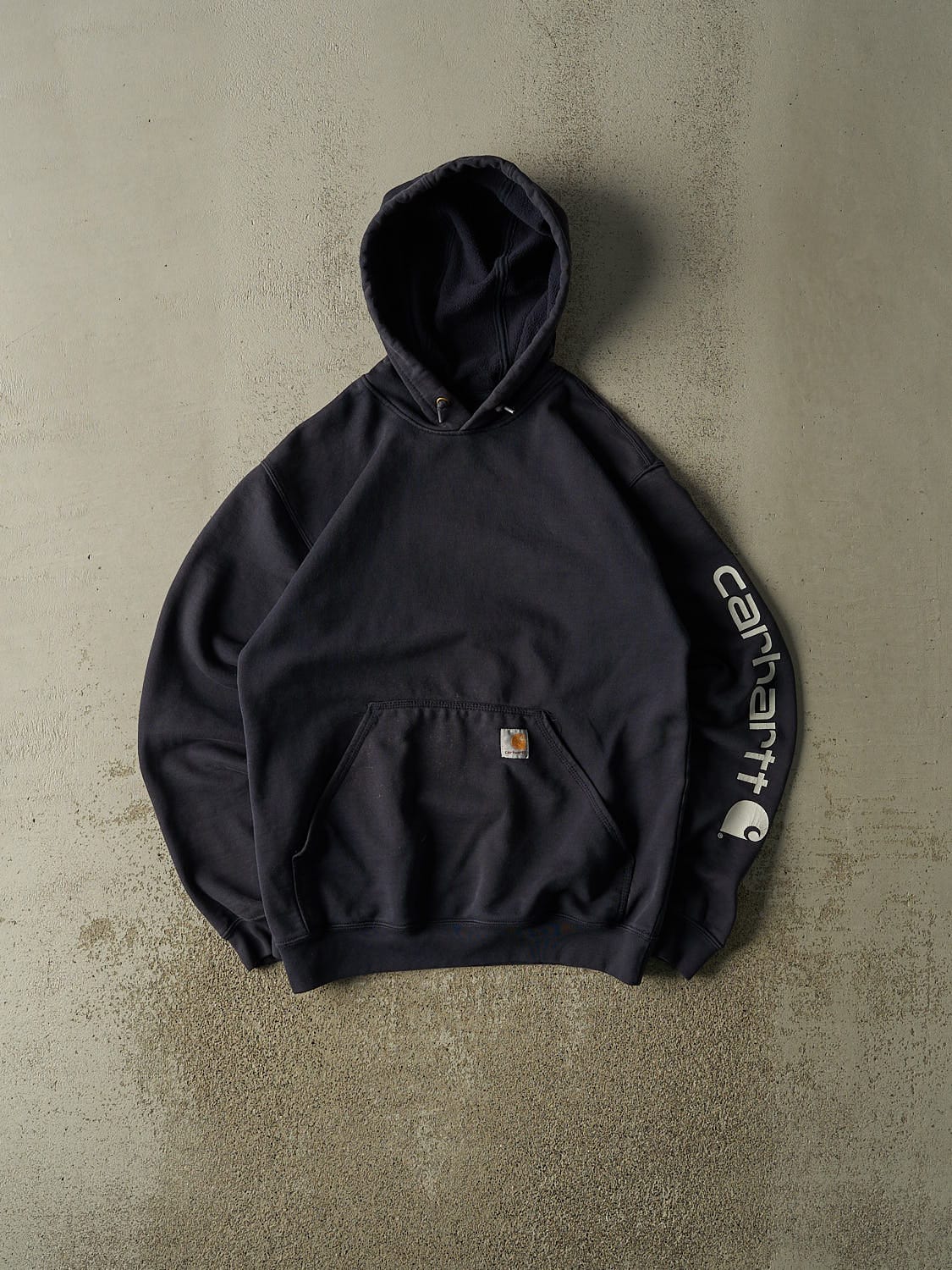 Vintage Y2K Navy Blue Carhartt Hoodie (M)