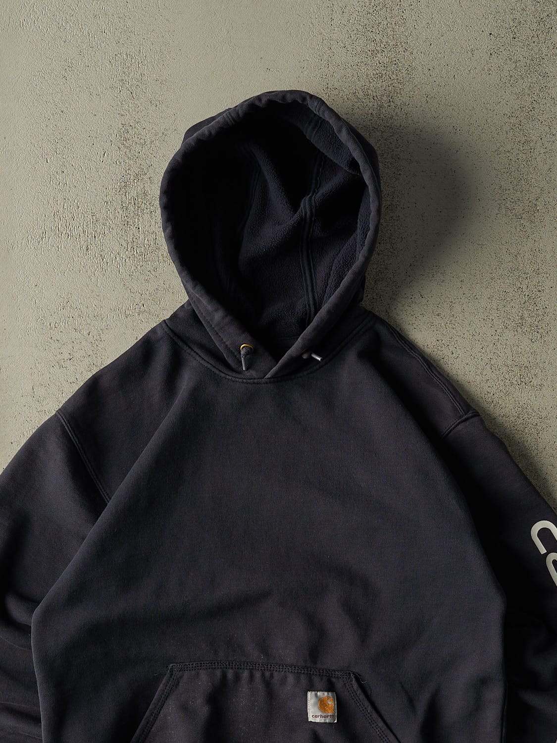 Vintage Y2K Navy Blue Carhartt Hoodie (M)