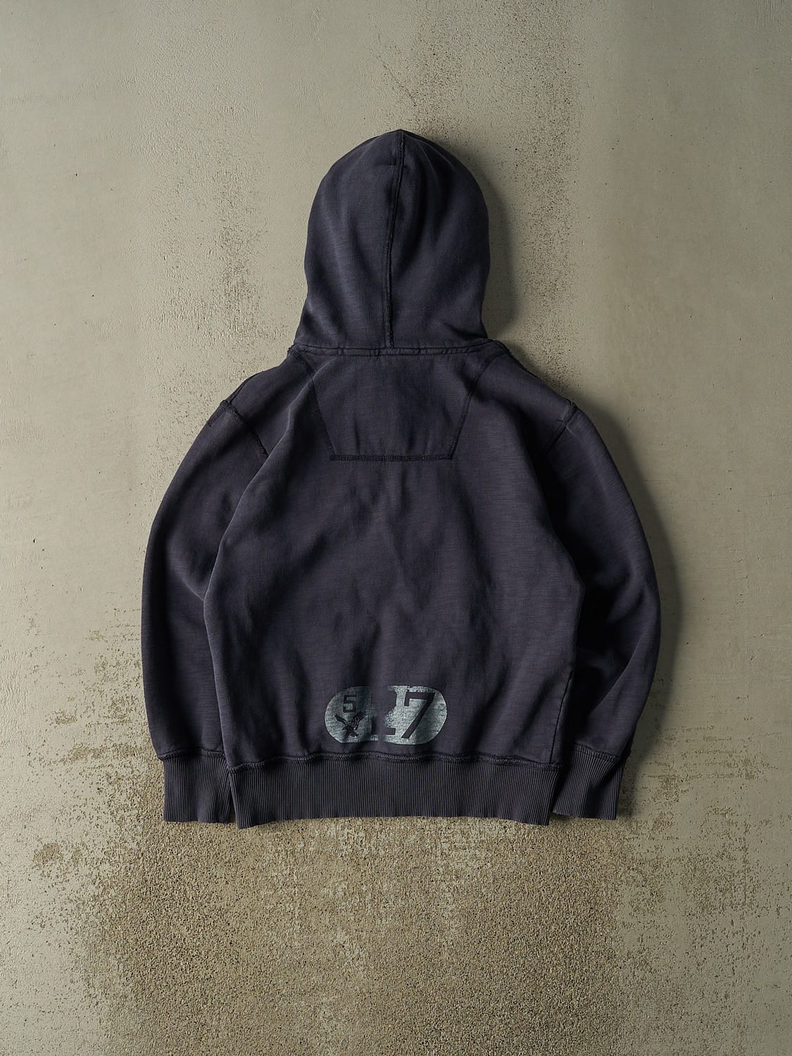 Vintage Y2K Navy Blue American Eagle Hoodie (M/L)
