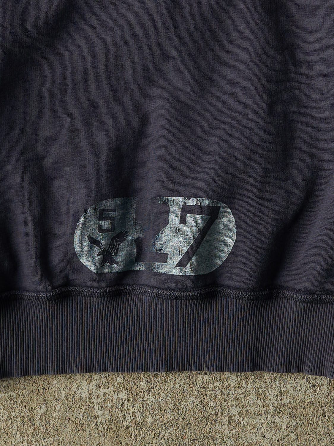 Vintage Y2K Navy Blue American Eagle Hoodie (M/L)