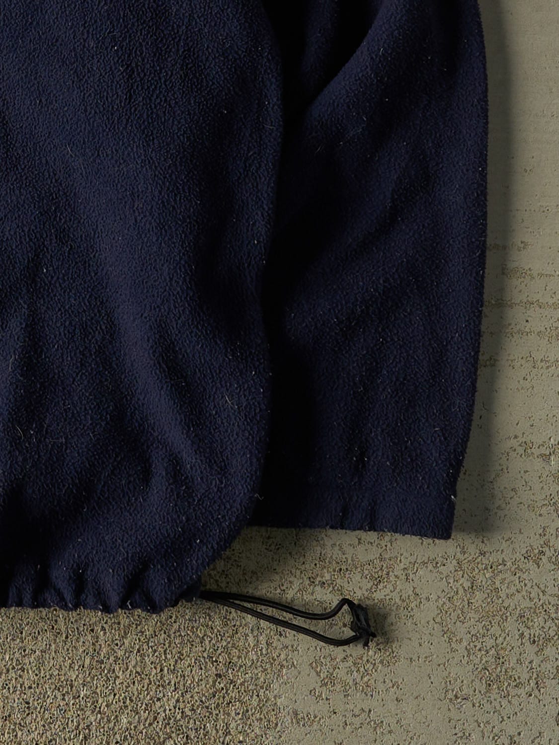 Vintage 90s Navy Blue Reebok Quarter Zip Fleece (XXL/XXXL)