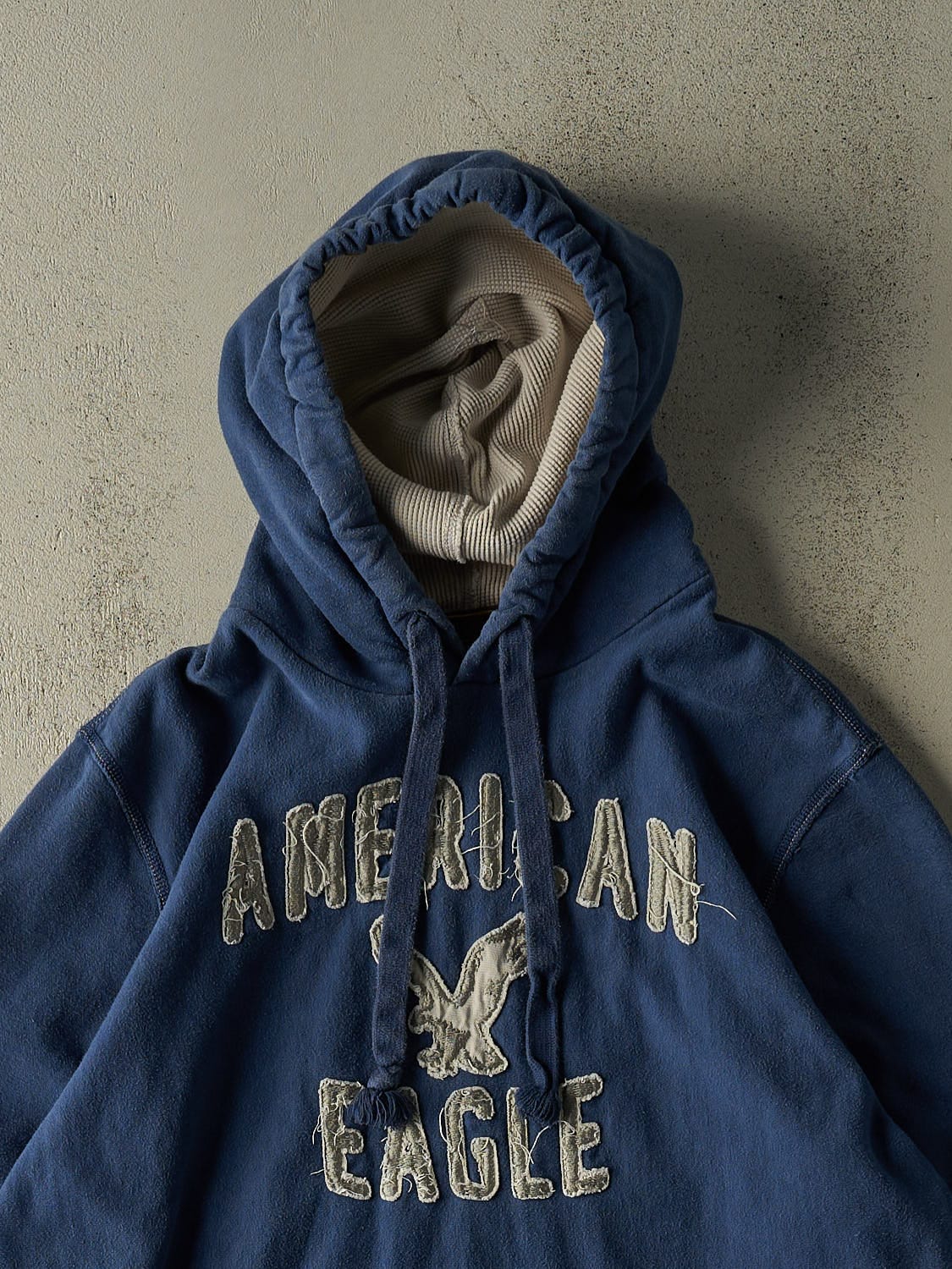 Vintage Y2K Blue American Eagle Hoodie (XL/XXL)