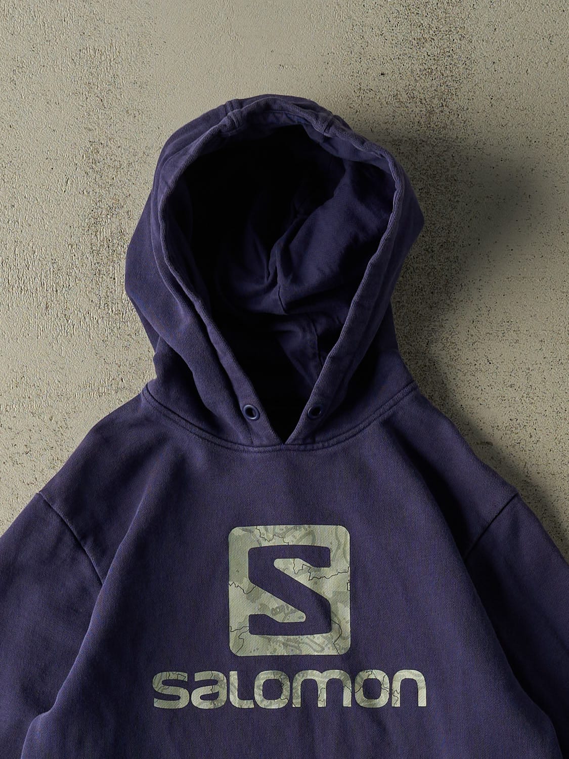 Vintage Y2K Purple Salomon Hoodie (XS/S)
