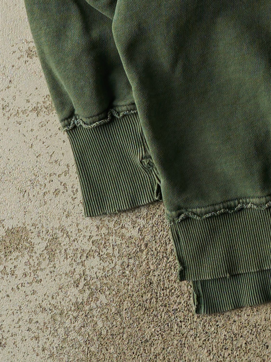 Vintage Y2K Sun Faded Green Blank Crewneck (XXL/XXXL)
