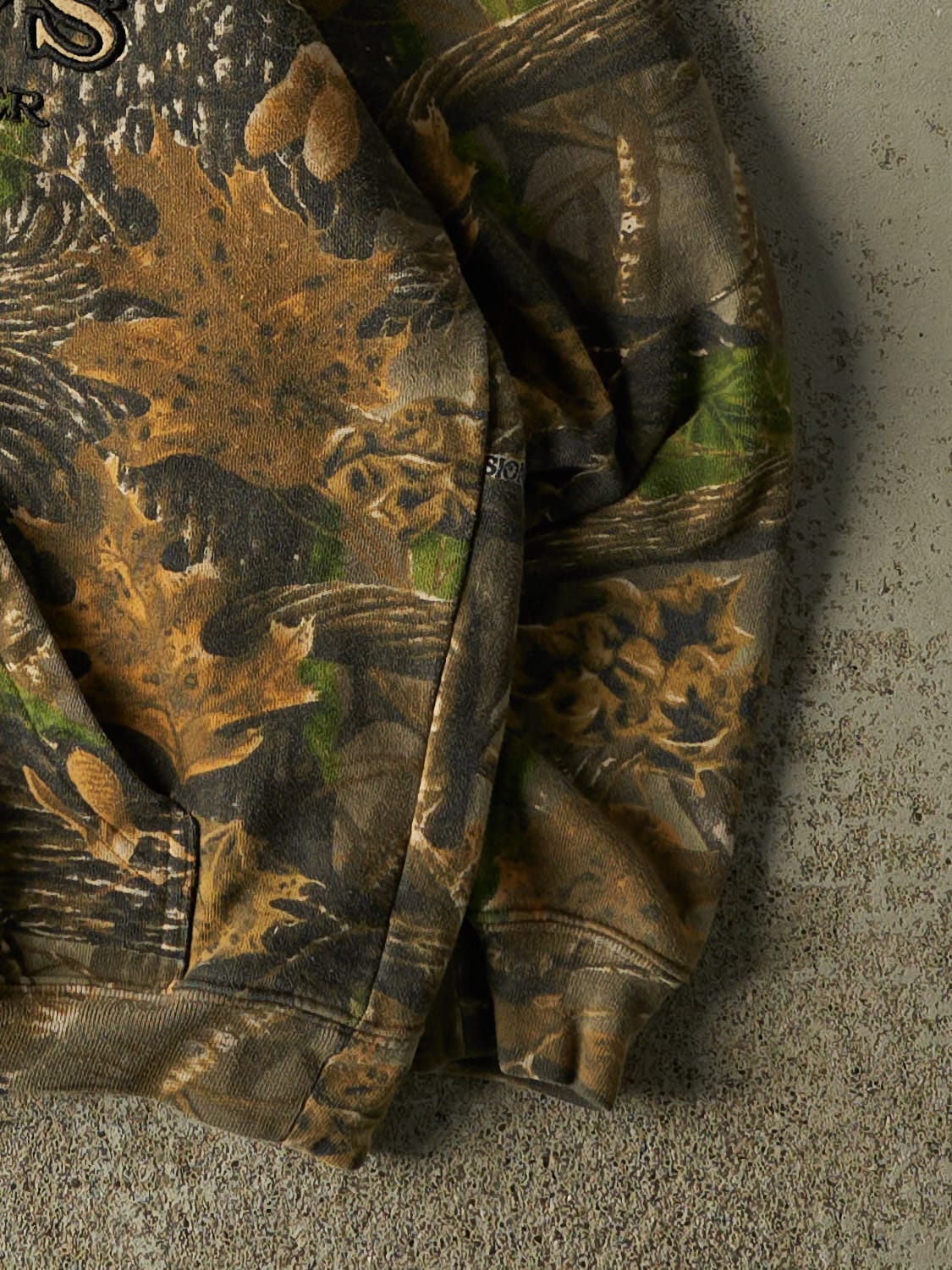 Vintage Y2K Camo Cabela's Embroidered Hoodie (XXS/XS)