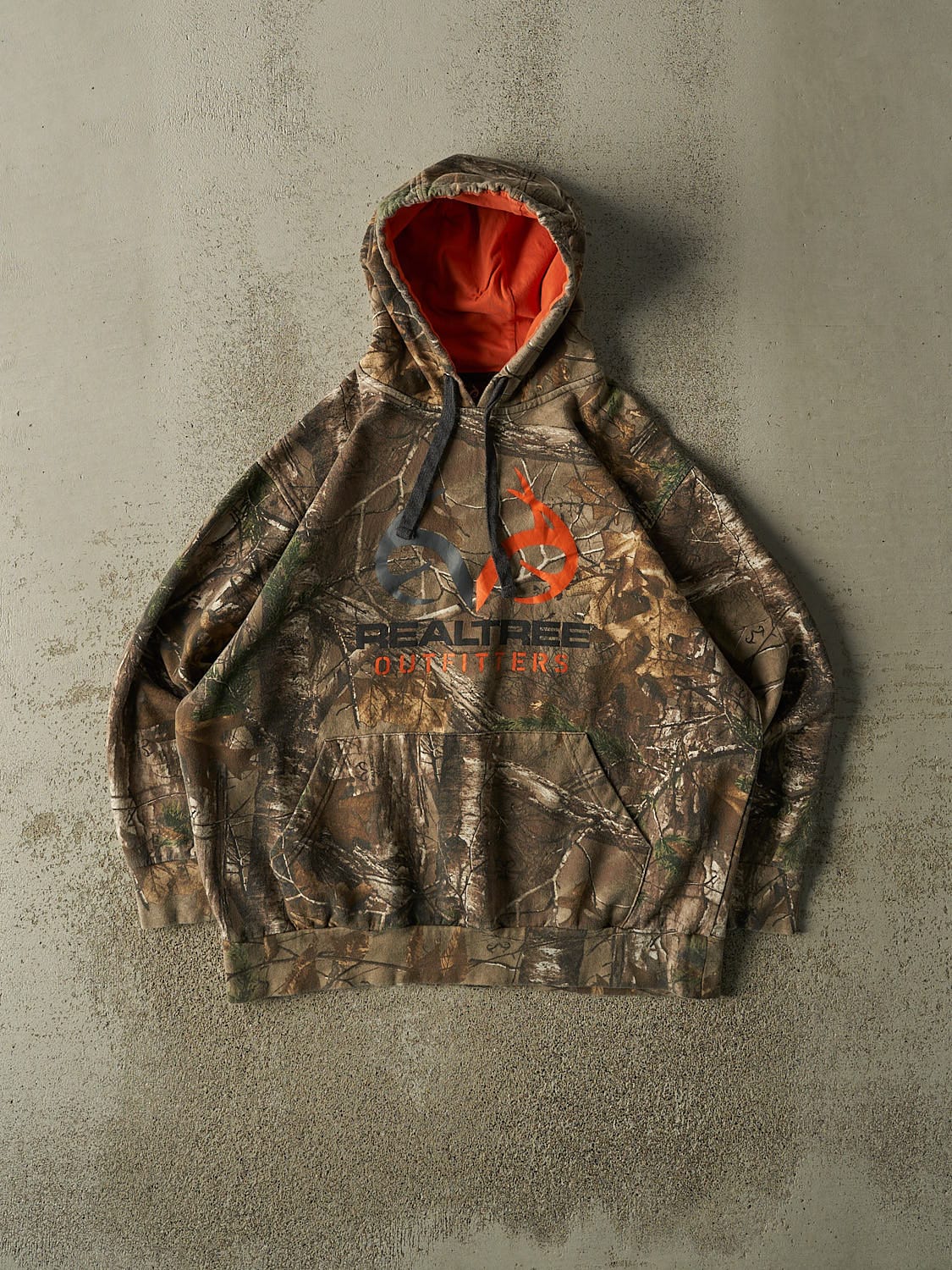 Vintage Y2K Camo Realtree Hoodie (L)
