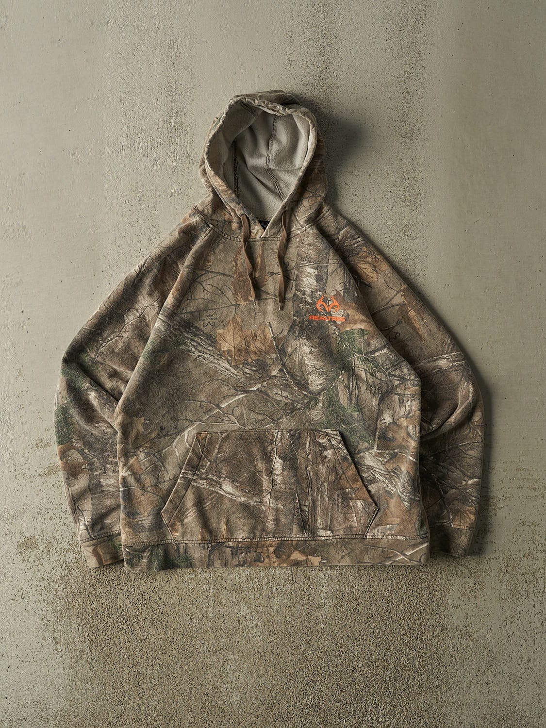 Vintage Y2K Camo Realtree Hoodie (L)
