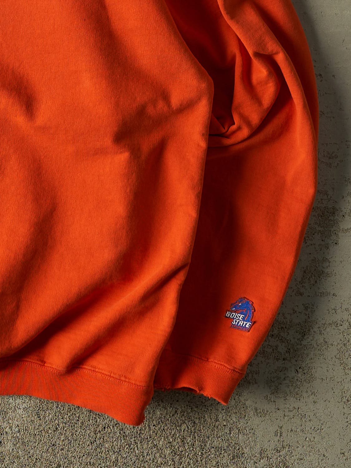 Vintage 90s Orange Boise State Broncos Football Crewneck (XXL)