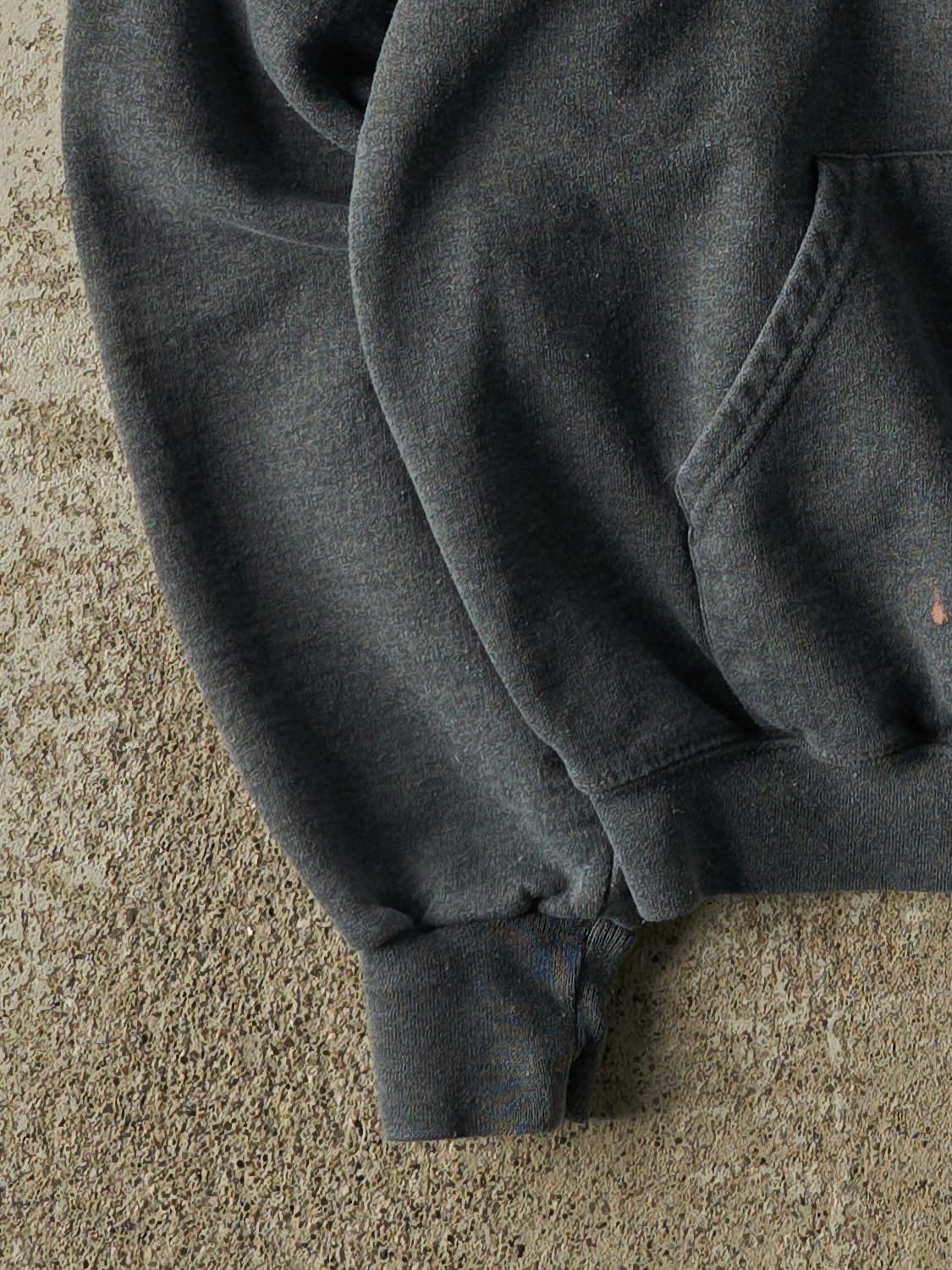 Vintage 90s Charcoal Grey BYU Cougars Champion Hoodie (XXS/XS)