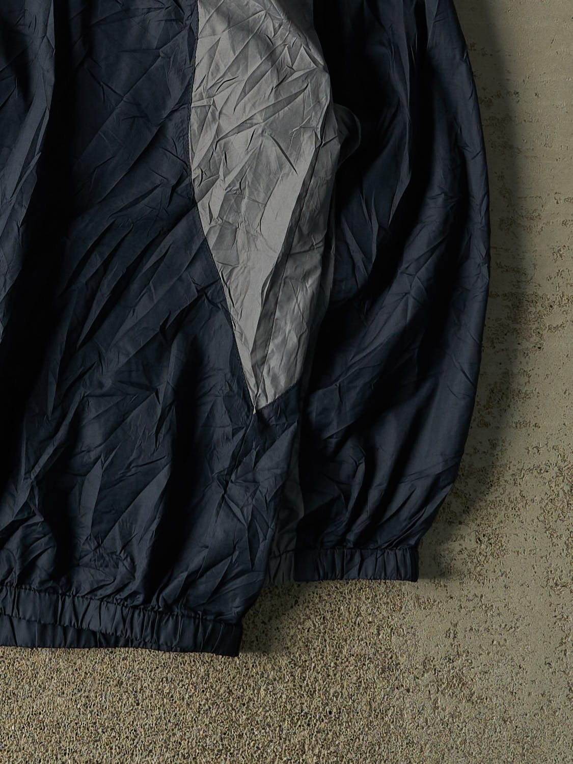 Vintage Y2K Navy Blue Buffalo Bills Windbreaker Jacket (XL/XXL)