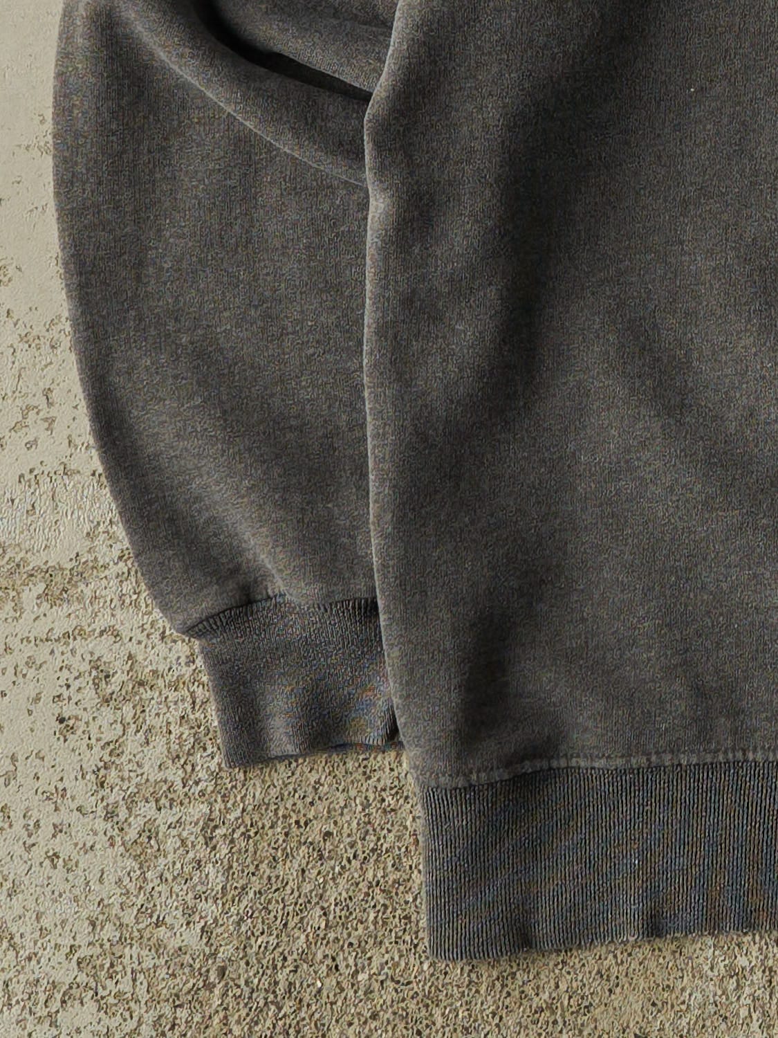 Vintage 90s Charcoal Grey Blank  Crewneck (S/M)