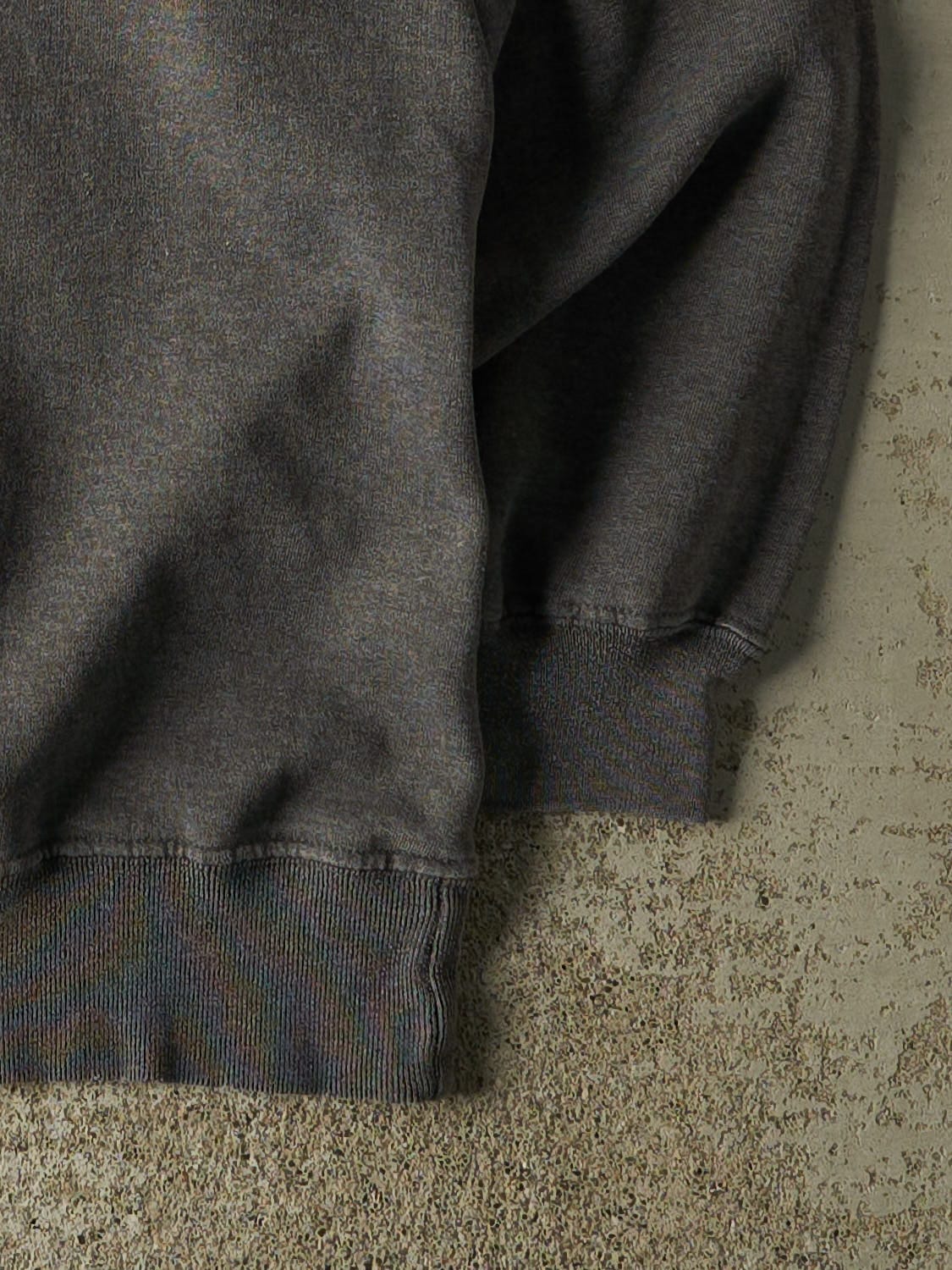 Vintage 90s Charcoal Grey Blank  Crewneck (S/M)