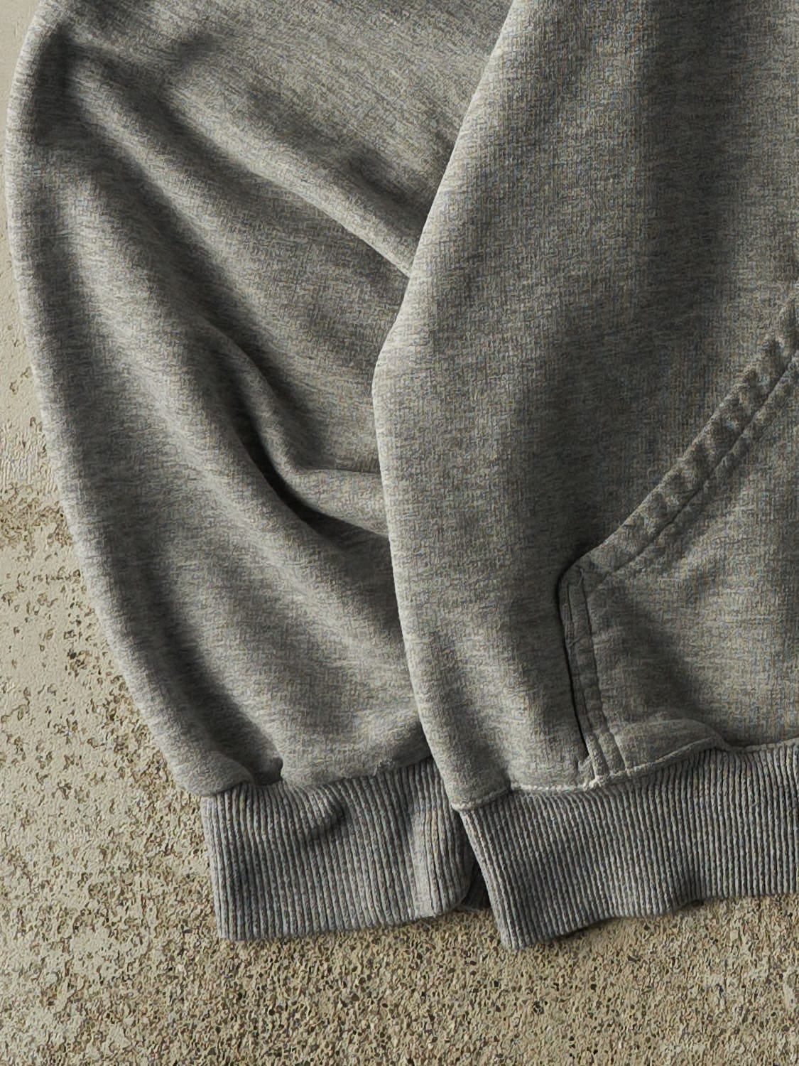 Vintage 90s Grey Regent Boxy Hoodie (M)