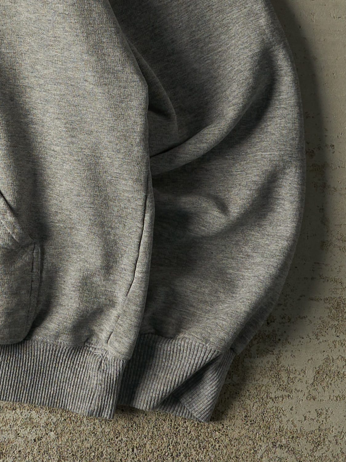 Vintage 90s Grey Regent Boxy Hoodie (M)