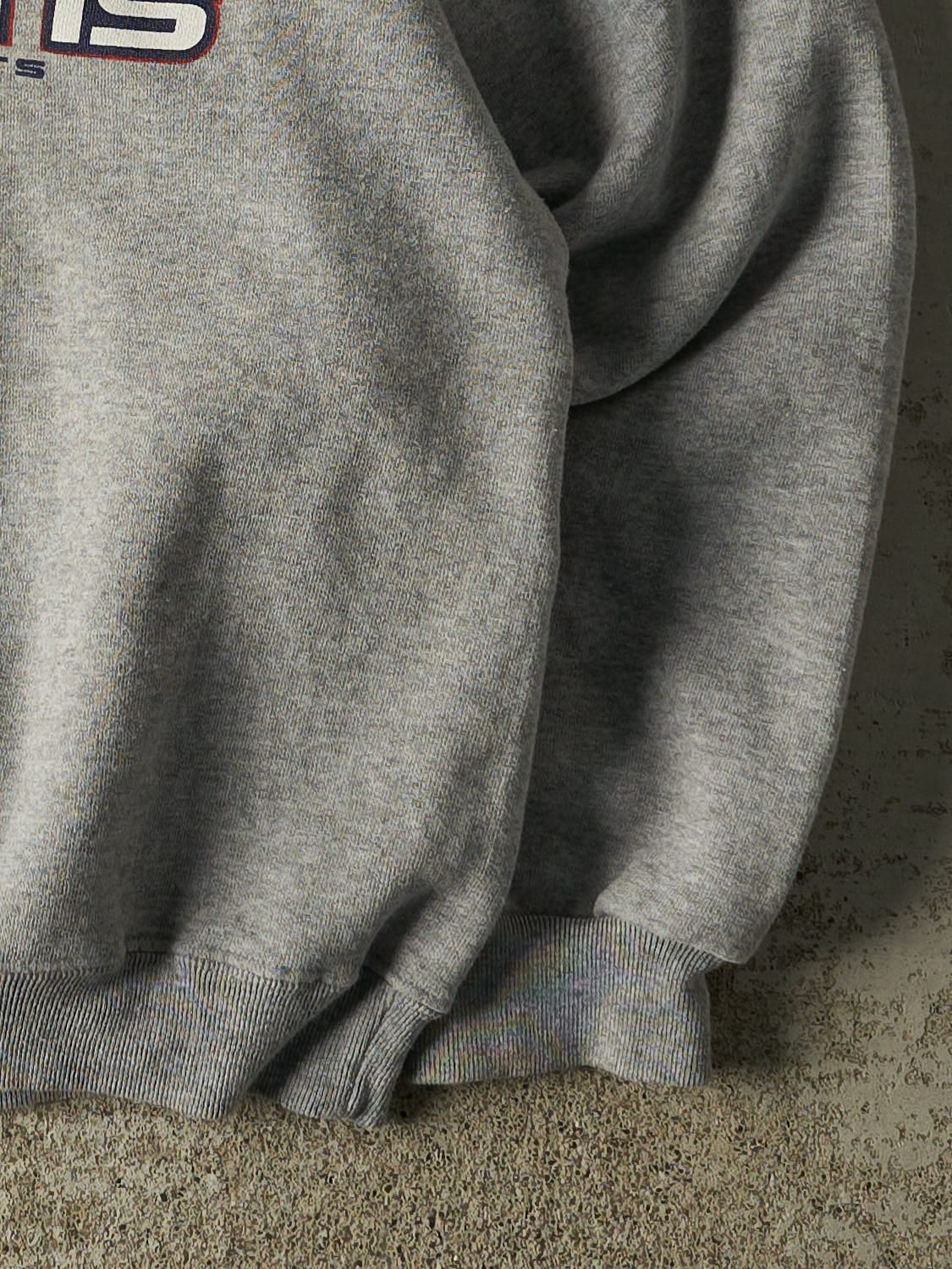 Vintage 02' Grey Superbowl XXXVI New England Patriots Crewneck (M/L)