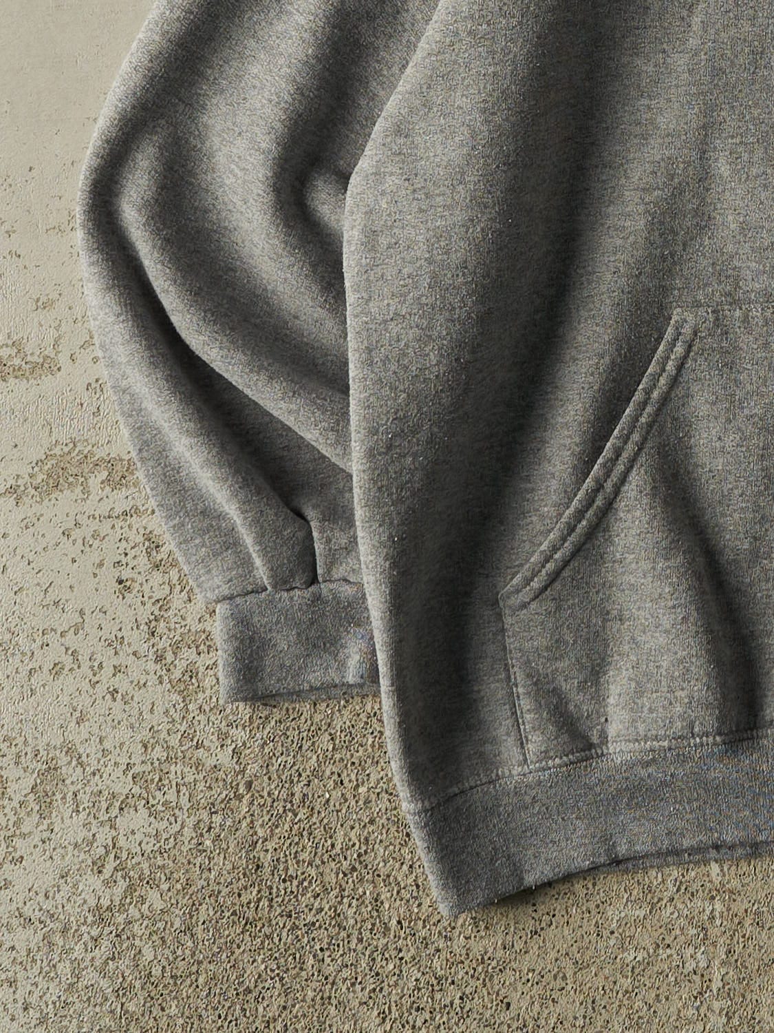 Vintage 90s Grey Peterbilt Trucking Hoodie (M/L)