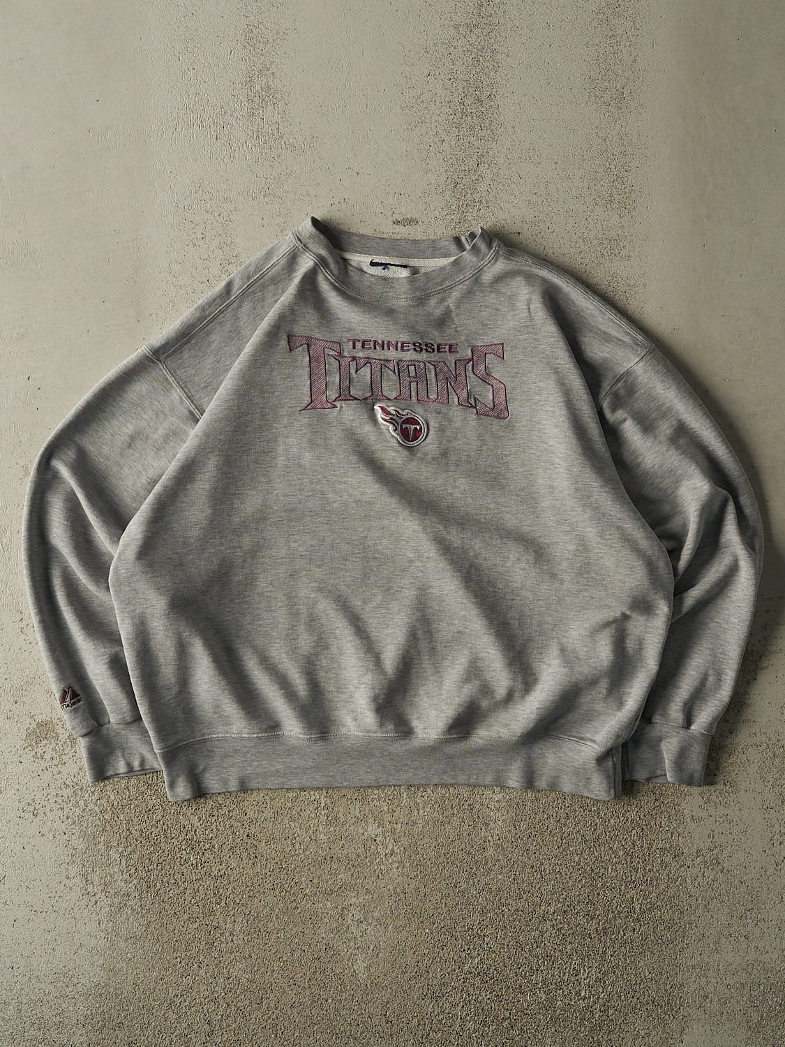 Vintage Y2K Grey Tennessee Titans Crewneck (XL/XXL)