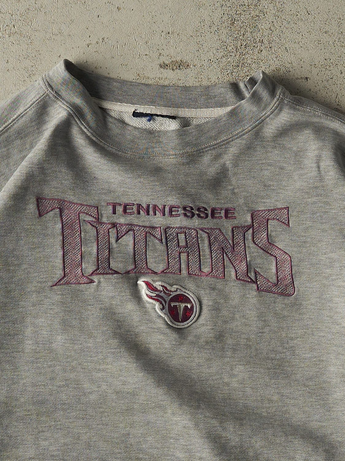 Vintage Y2K Grey Tennessee Titans Crewneck (XL/XXL)