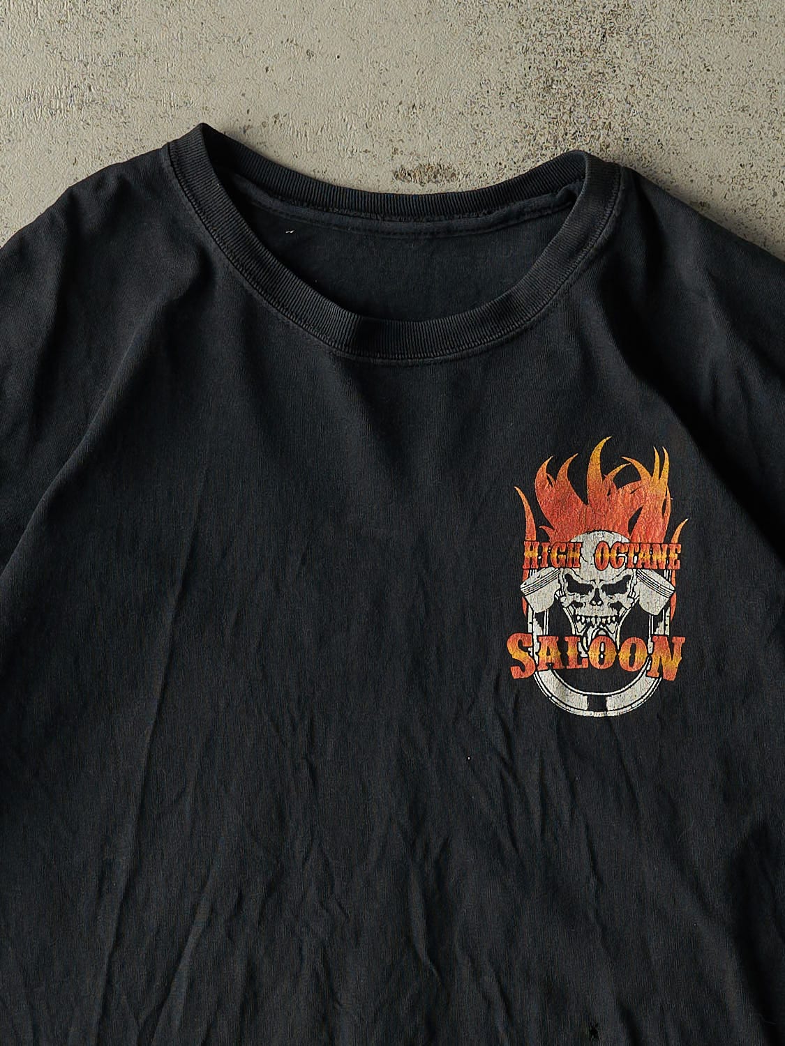Vintage '10 Black High Octane Saloon Tee (M/L)