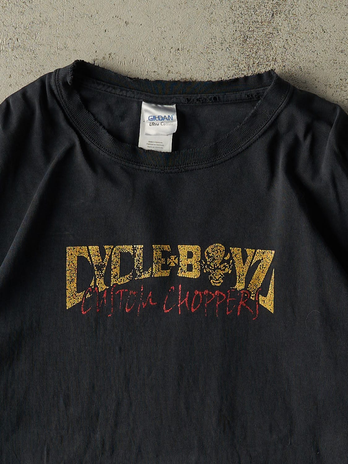 Vintage 03' Black Cycle Boyz Custom Choppers Tee (XL)