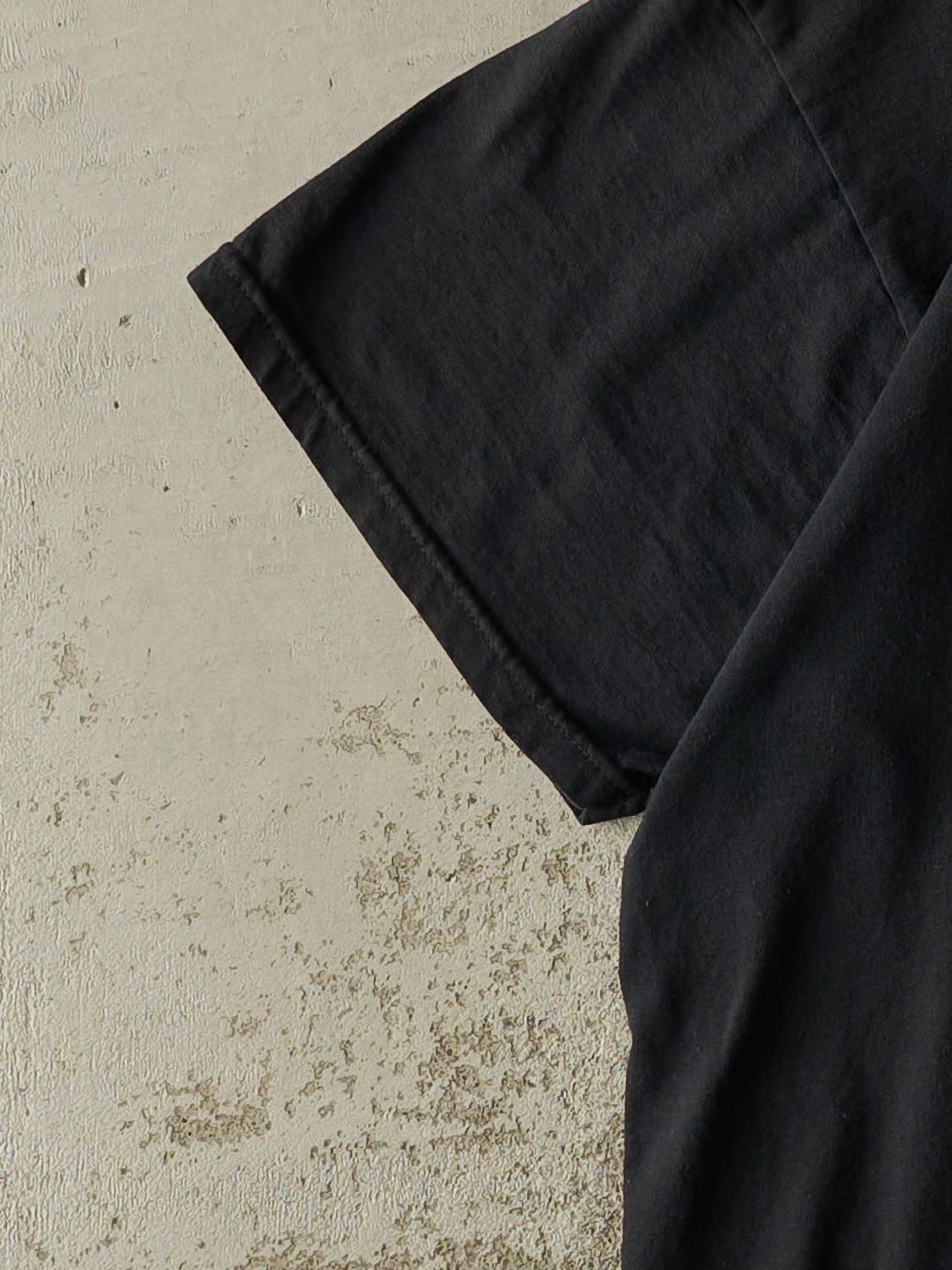 Vintage Y2K Faded Black Myrtle Beach Tee (M/L)